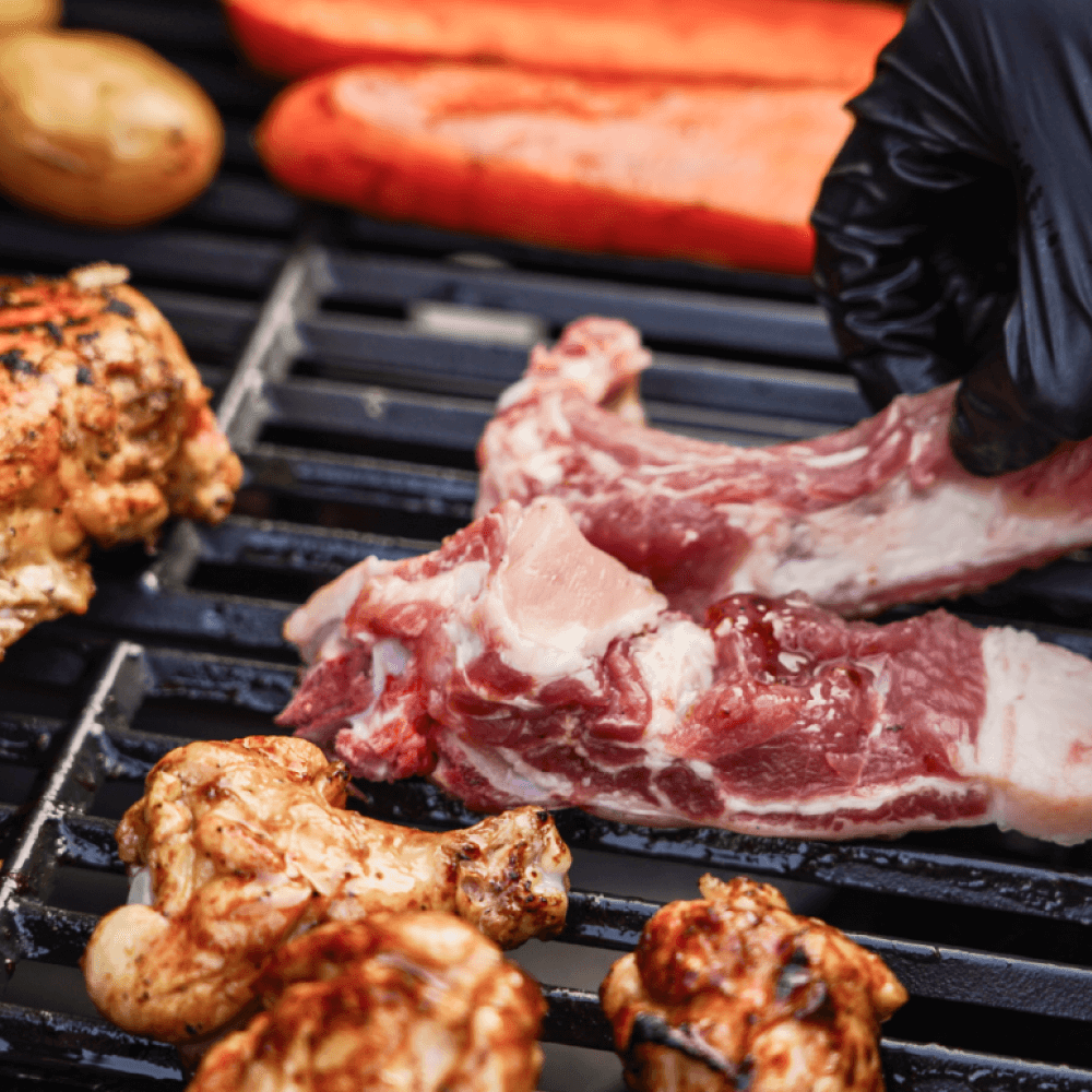 Monument Grills Matte Blue Infrared Propane Gas Grill — the ultimate summer soiree centerpiece at Sun of the Beach Boutique