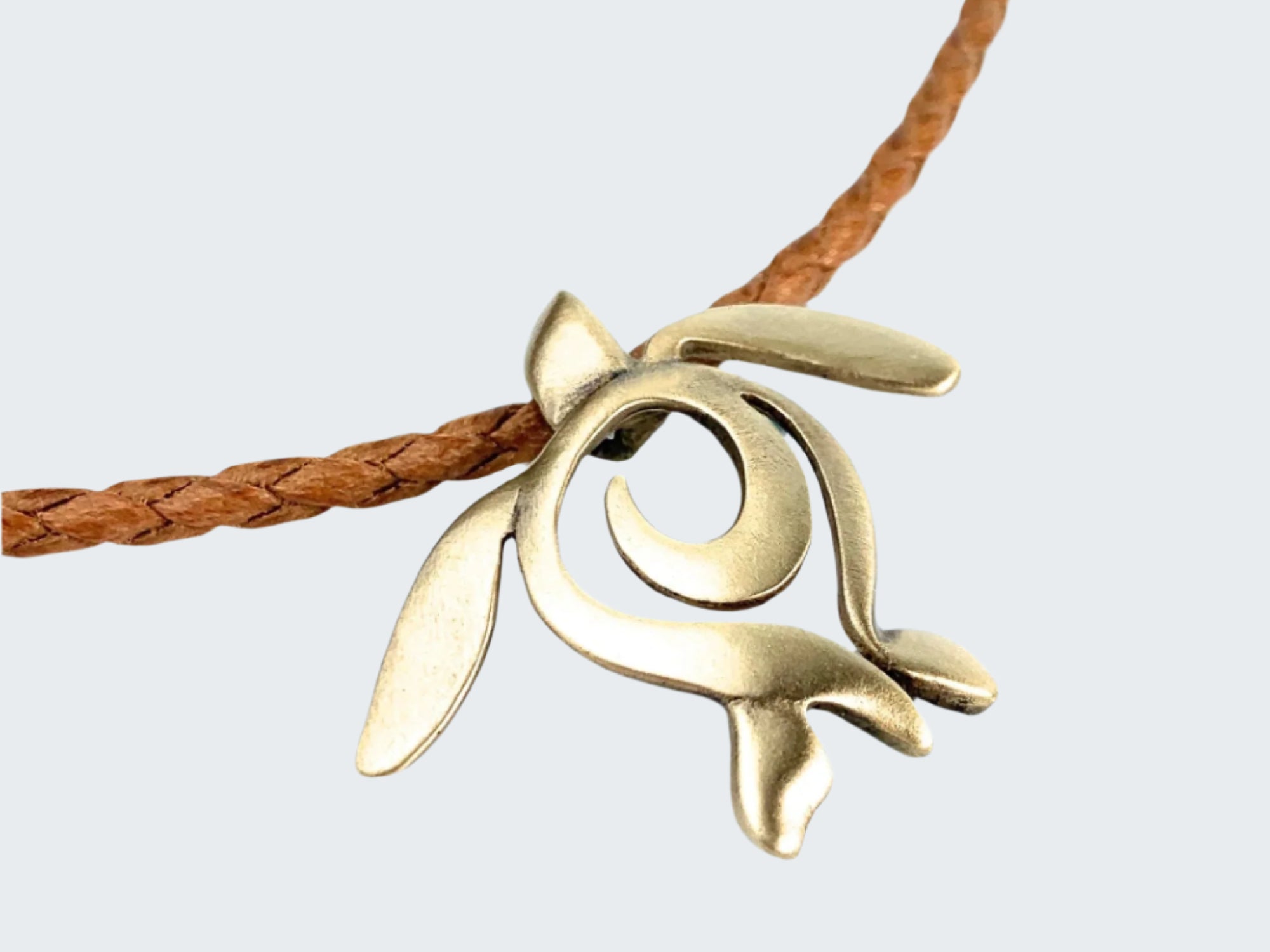 Sea Turtle Necklace Antique Bronze Pendant