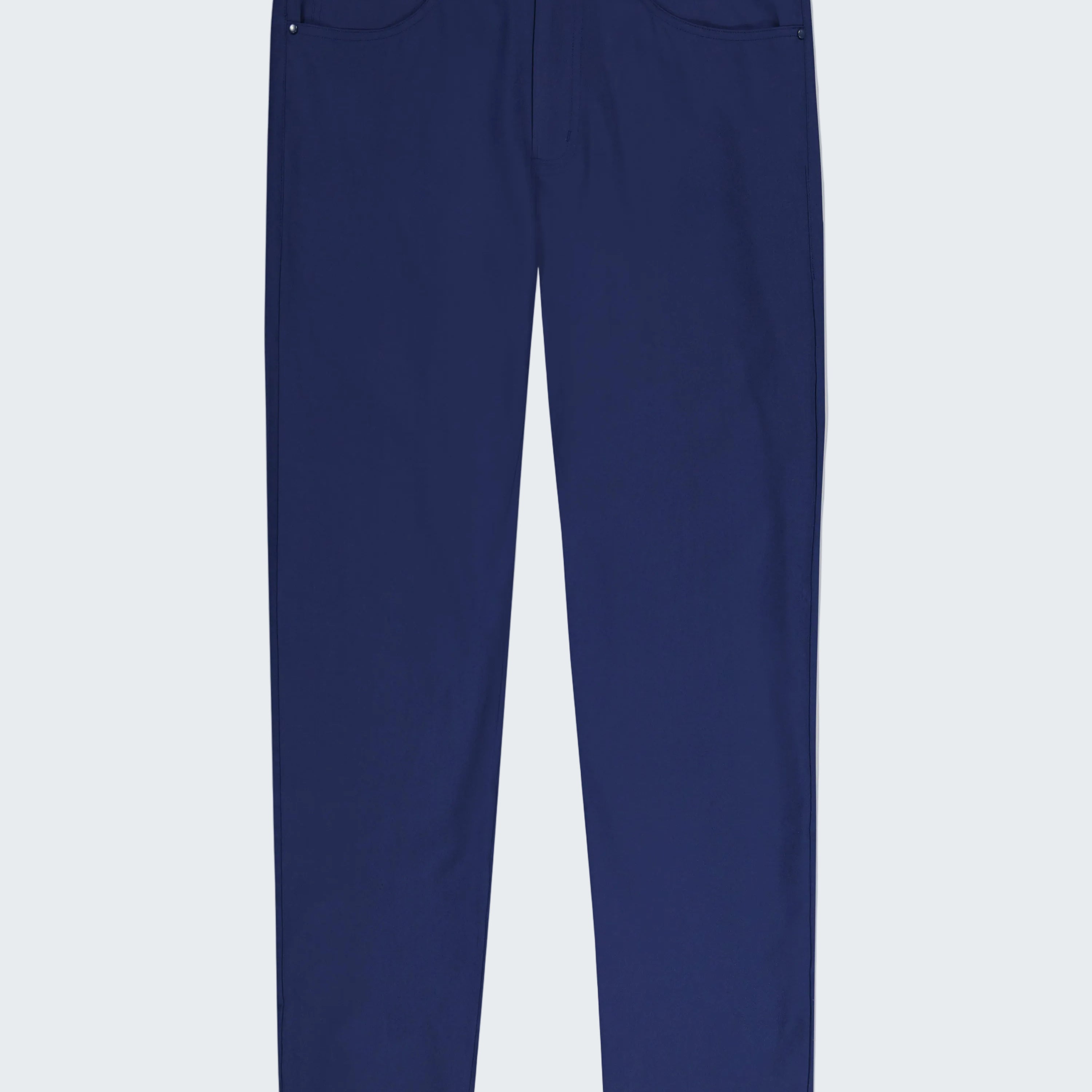 Blue pants on a white background