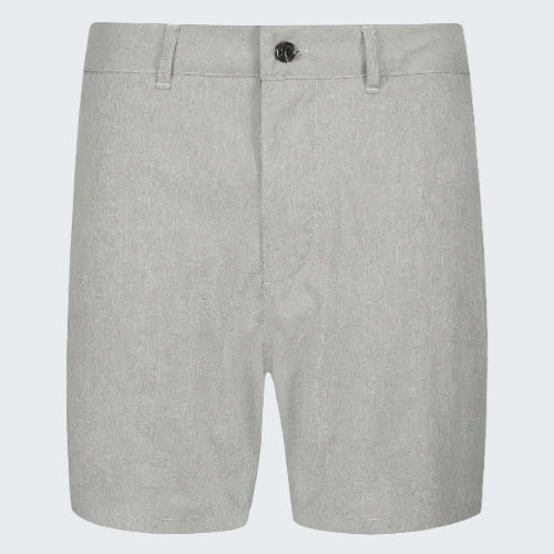 Gray shorts on a white background