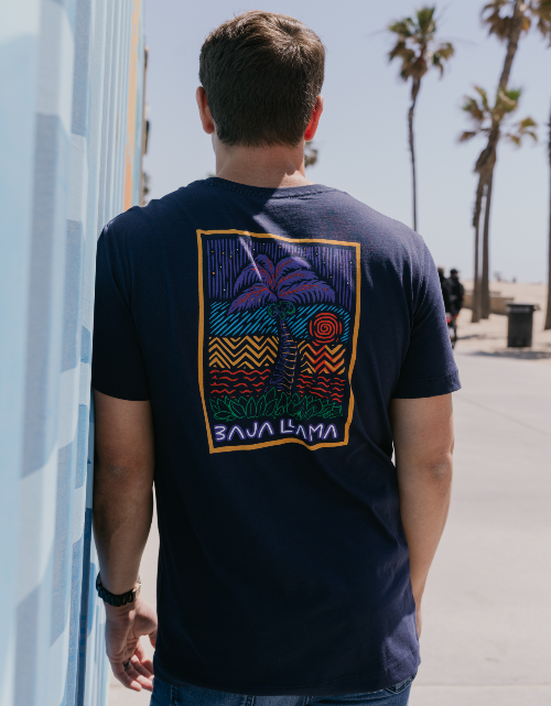 Baja Llama Enjoy the Trip Primo Graphic Tee — effortlessly chic Cabo beach vacation style at Sun of the Beach Boutique