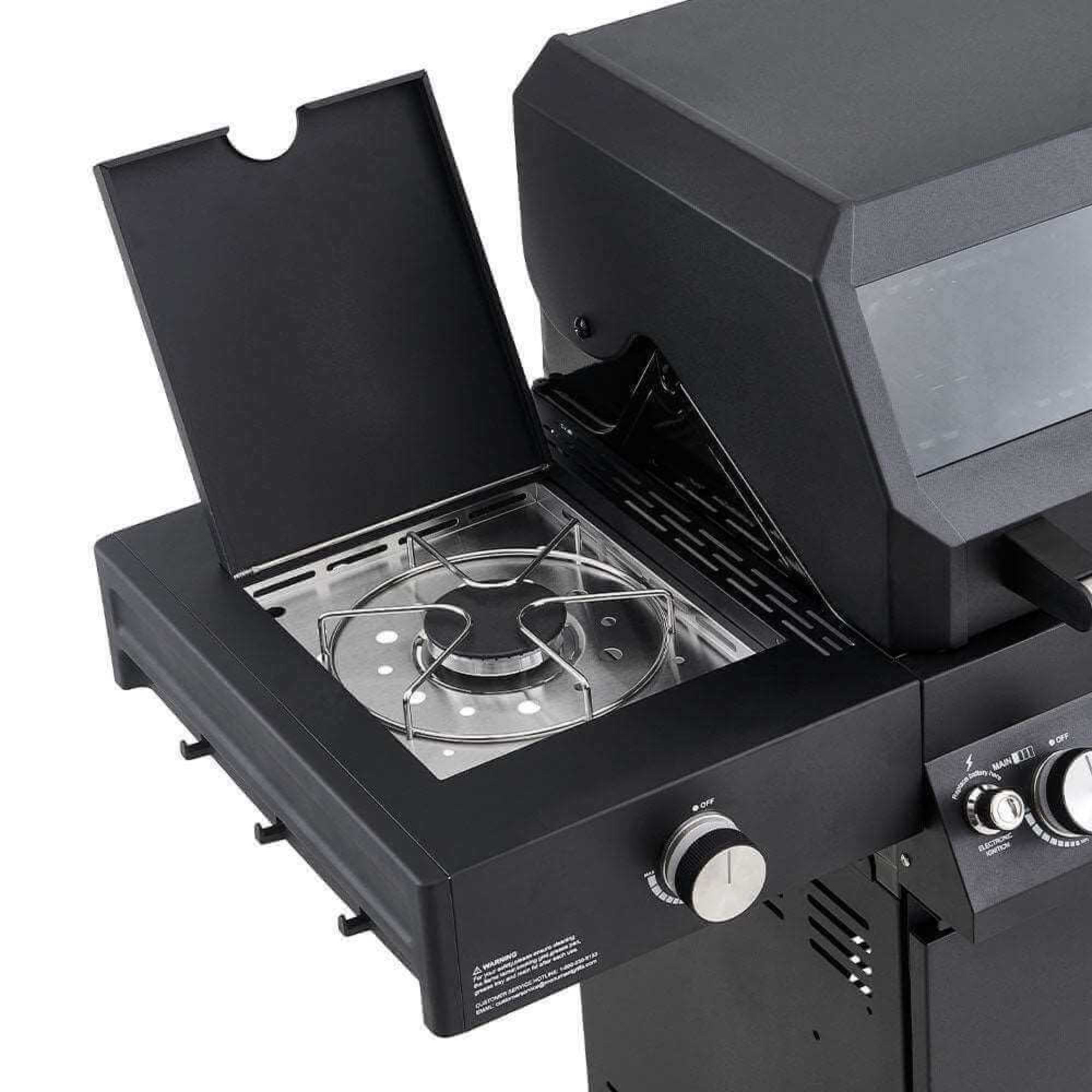 Denali 425 - Black Smart Tech Propane Gas Grill