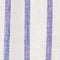 Textured fabric with blue and white stripes