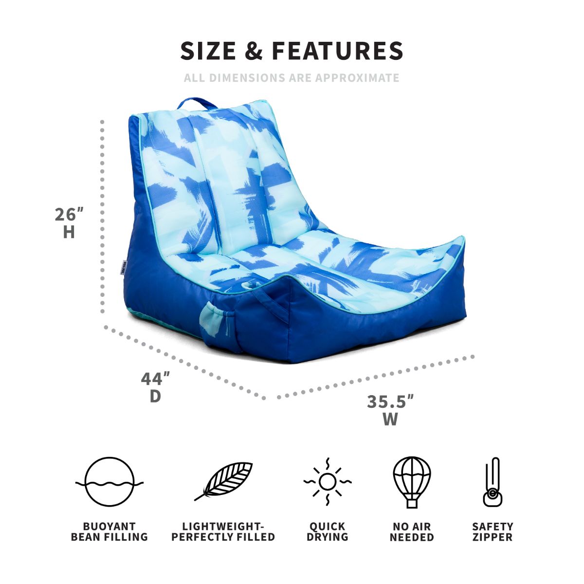 Big Joe's Captain's Pool Float