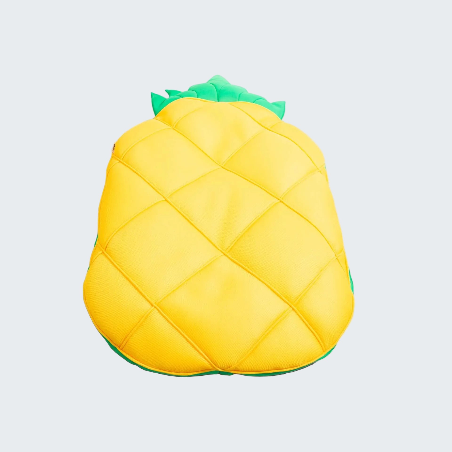 Pineapple-shaped pillow on a white background