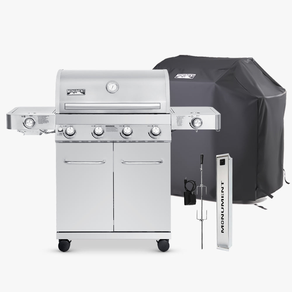 Monument Grills 24367 Stainless Infrared Propane Gas Grill