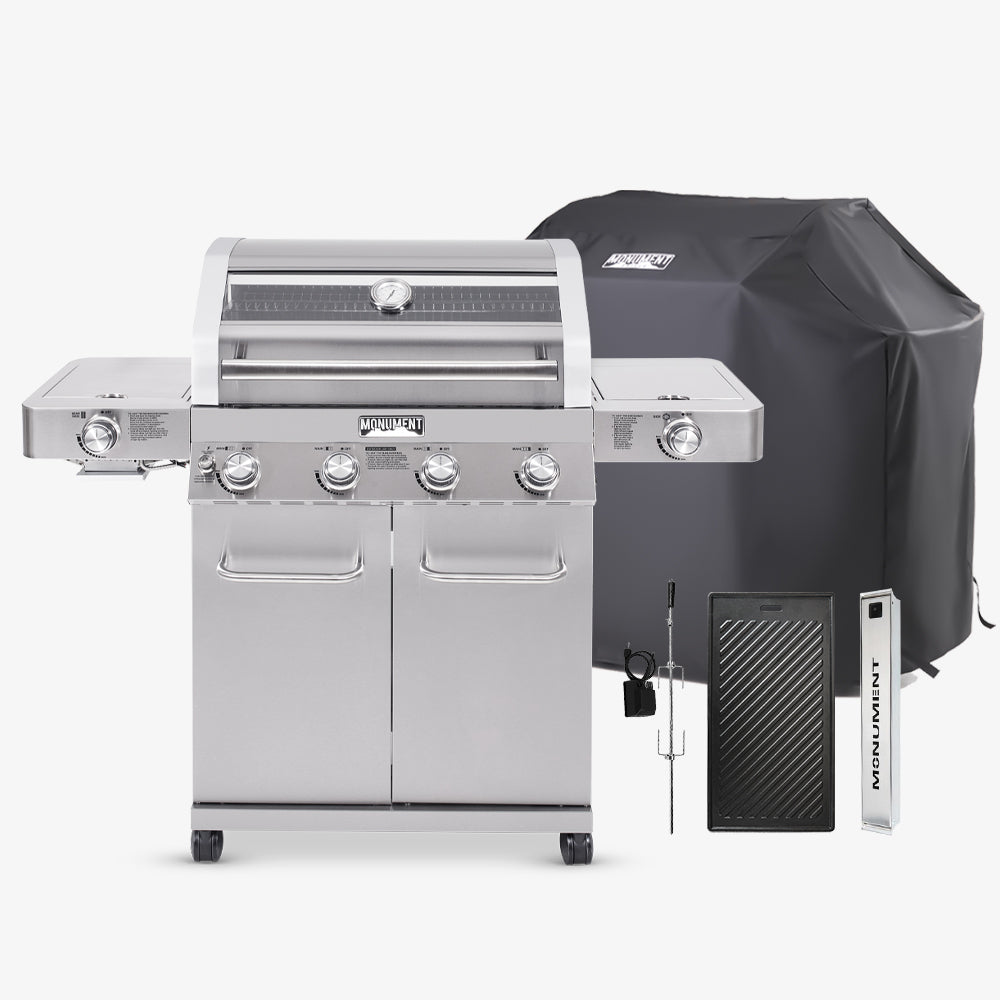 Monument Grills 35633 Stainless Infrared Propane Gas Grill