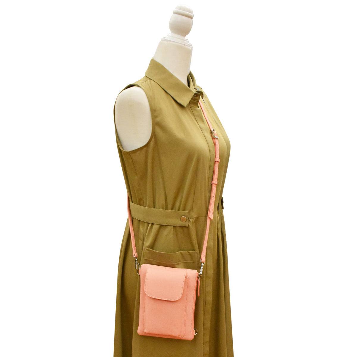 peach purse