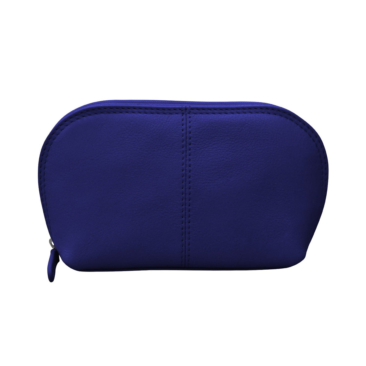 Blue pouch on a white background