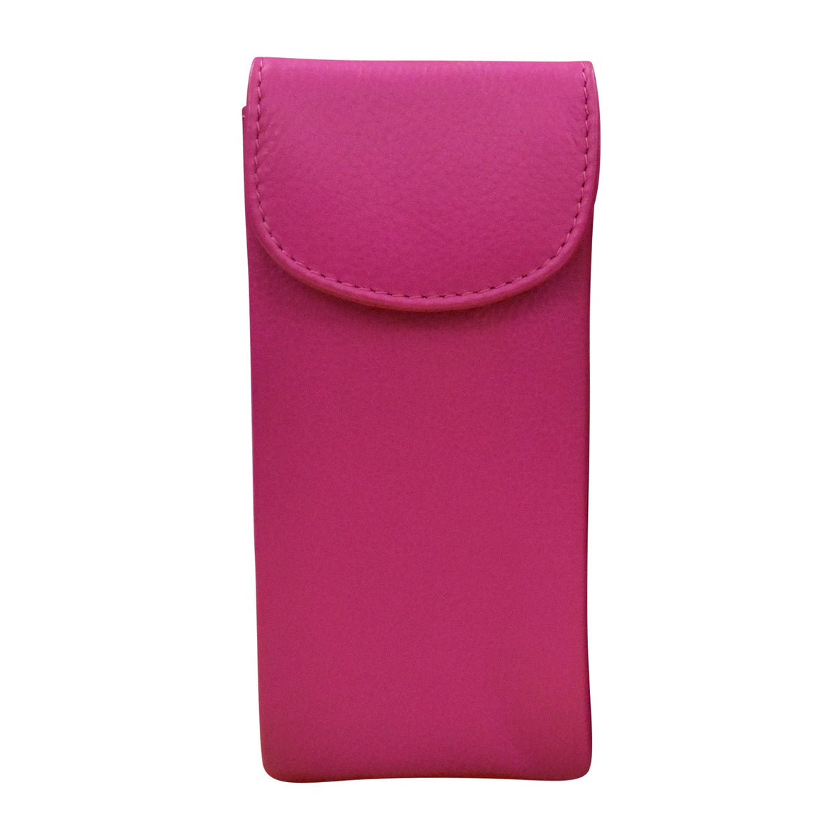 Pink phone case on a white background