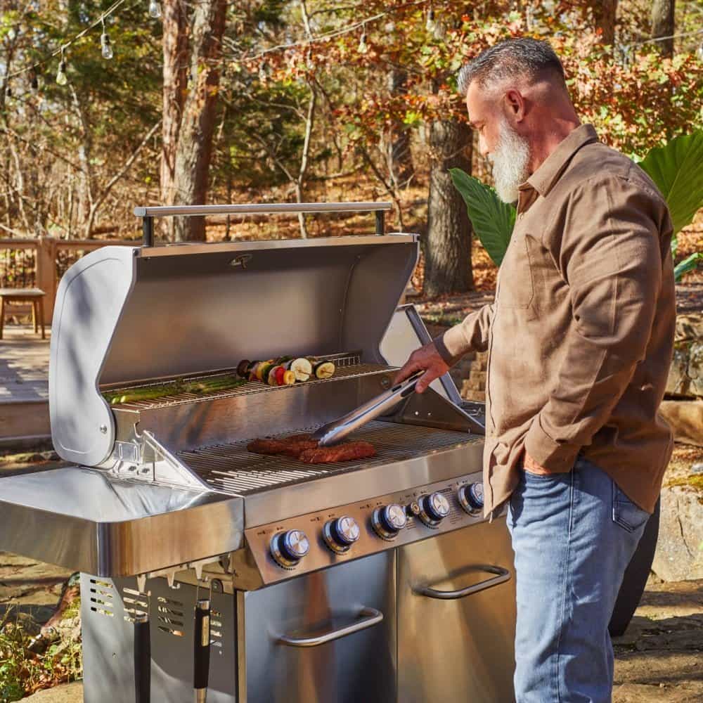 Monument Grills 77352 Full Stainless Propane Gas Grill