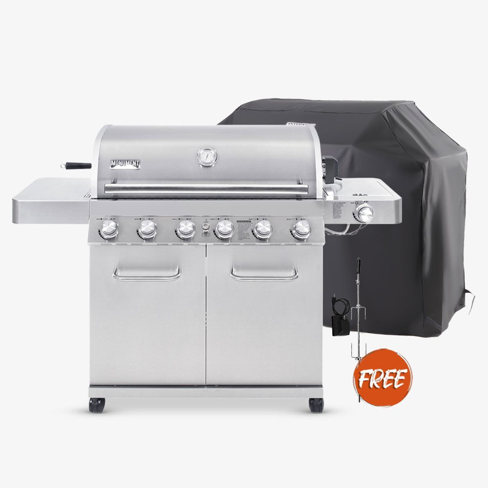 Monument Grills 77352 Full Stainless Propane Gas Grill