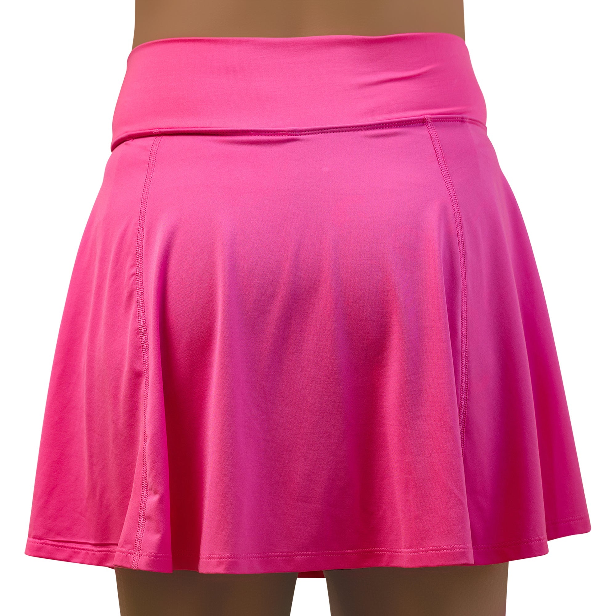 Pink skirt on a white background