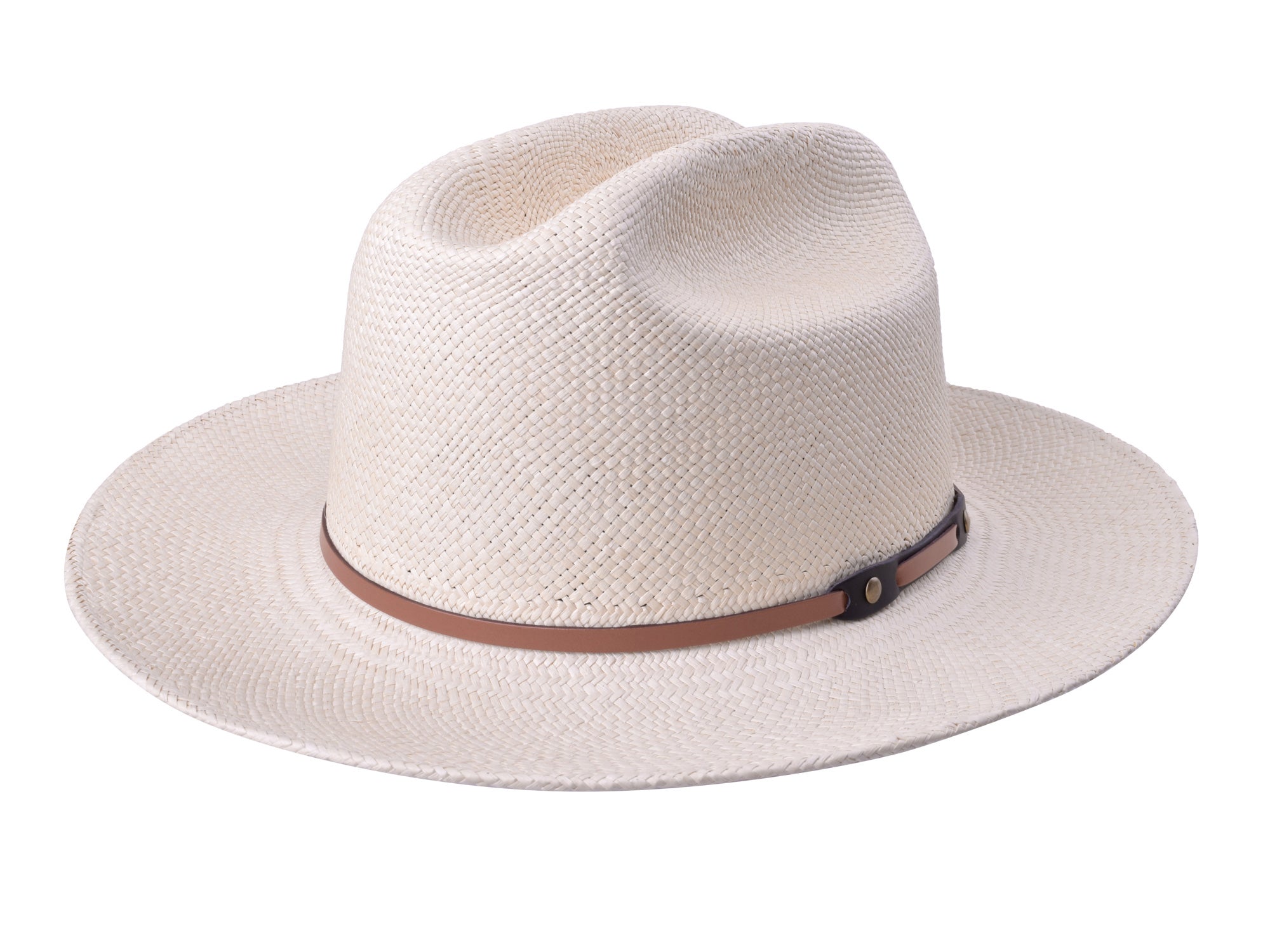 Bigalli Boston Trilby Panama Hat | UV 30 Grade 3 Panama Cattleman