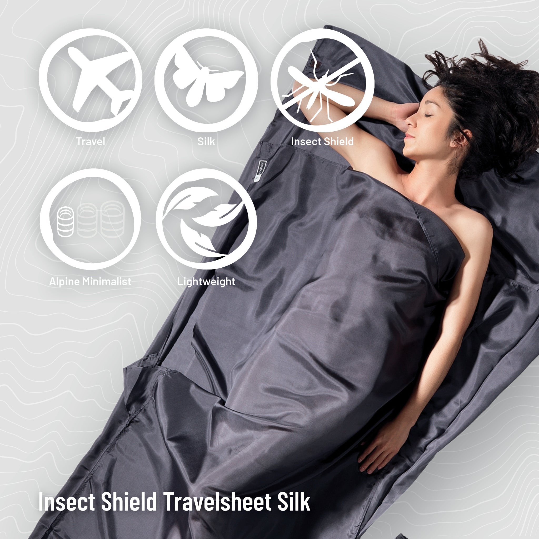 COCOON Insect Shield® TravelSheet™ Silk