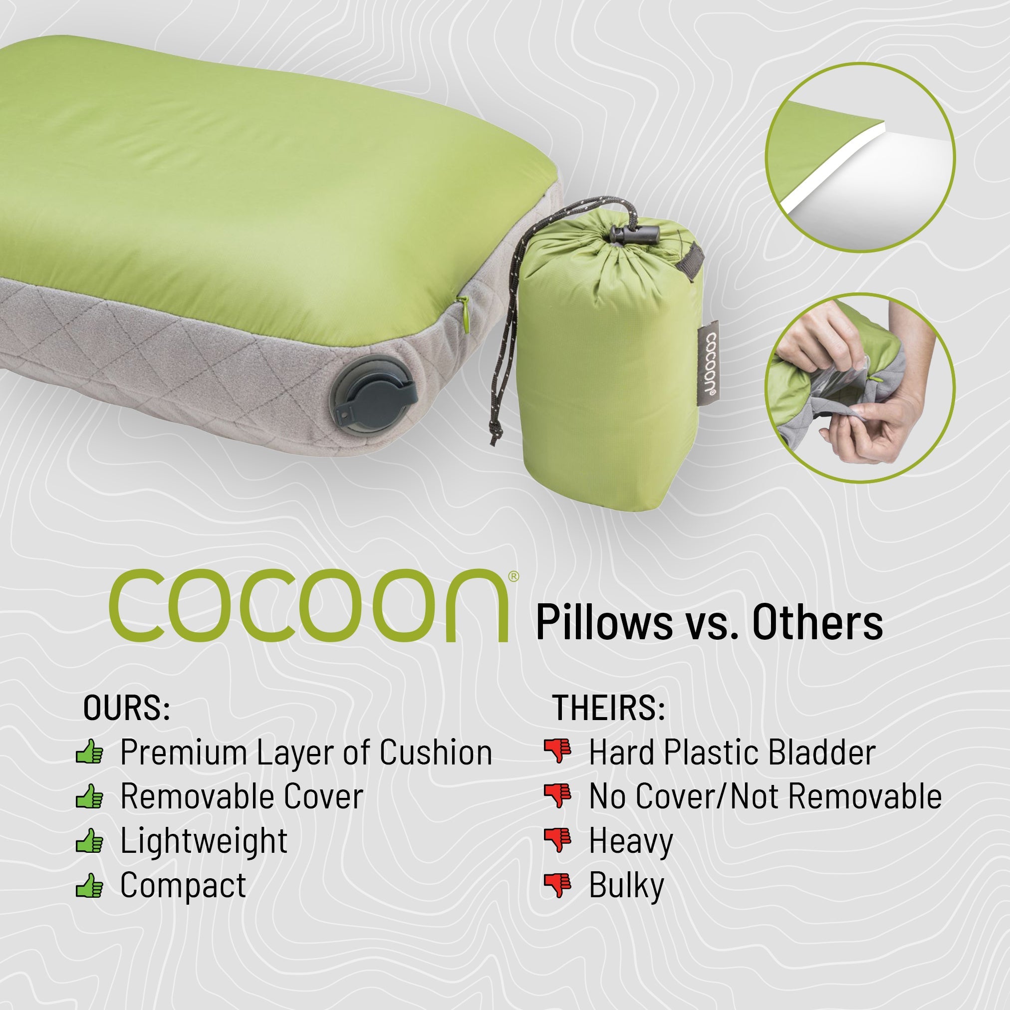 COCOON Pack Pillow AirCore UL