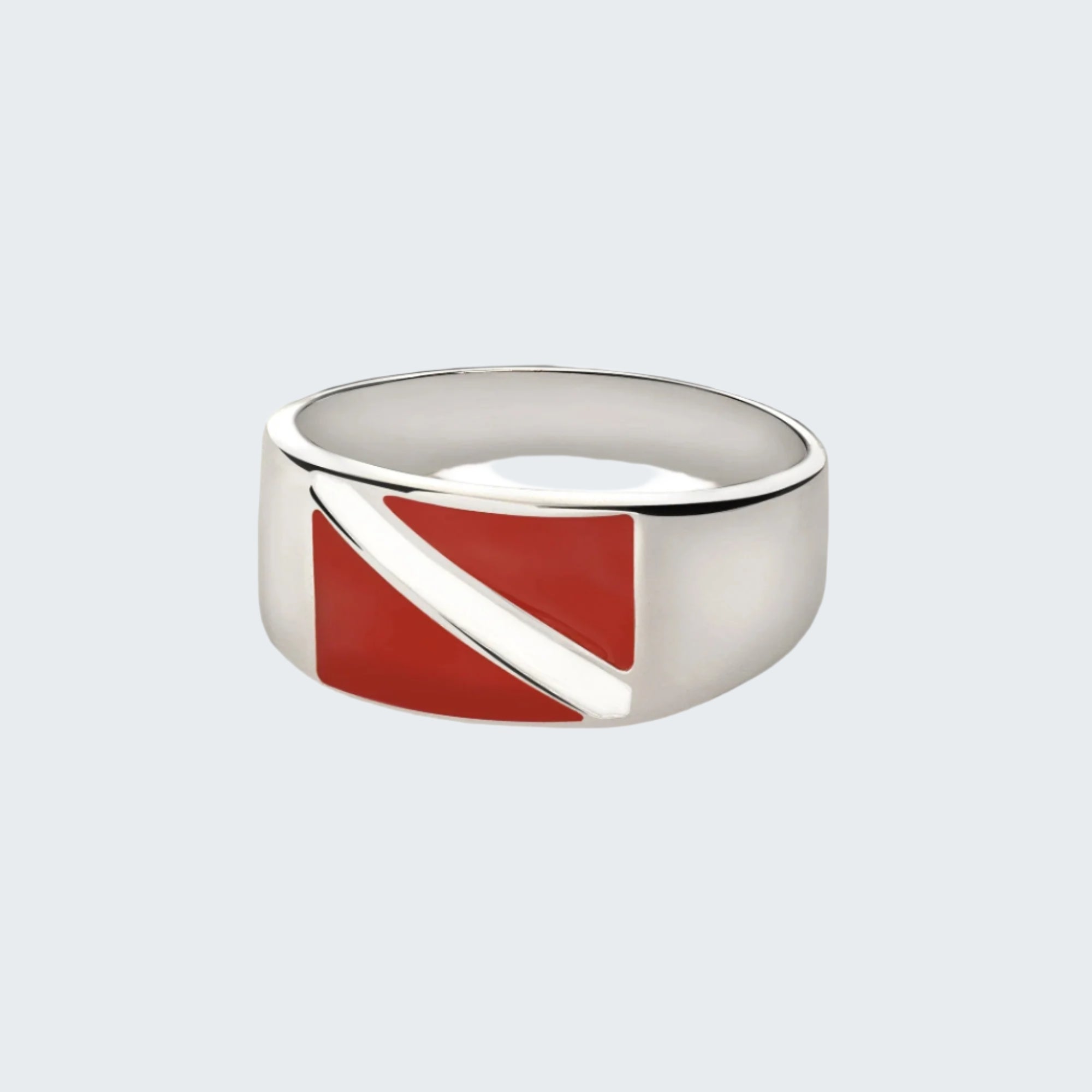 Scuba Diver Ring Sterling Silver