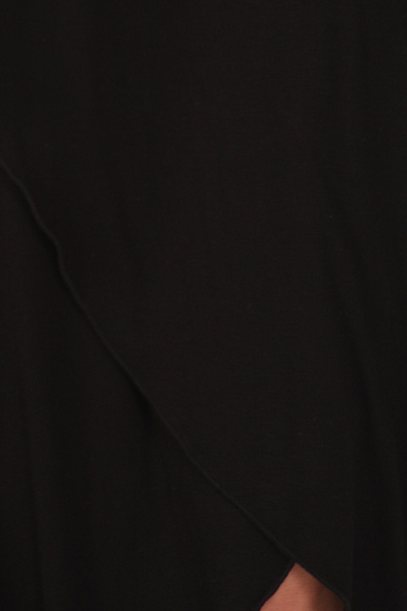 Close-up of black fabric texture