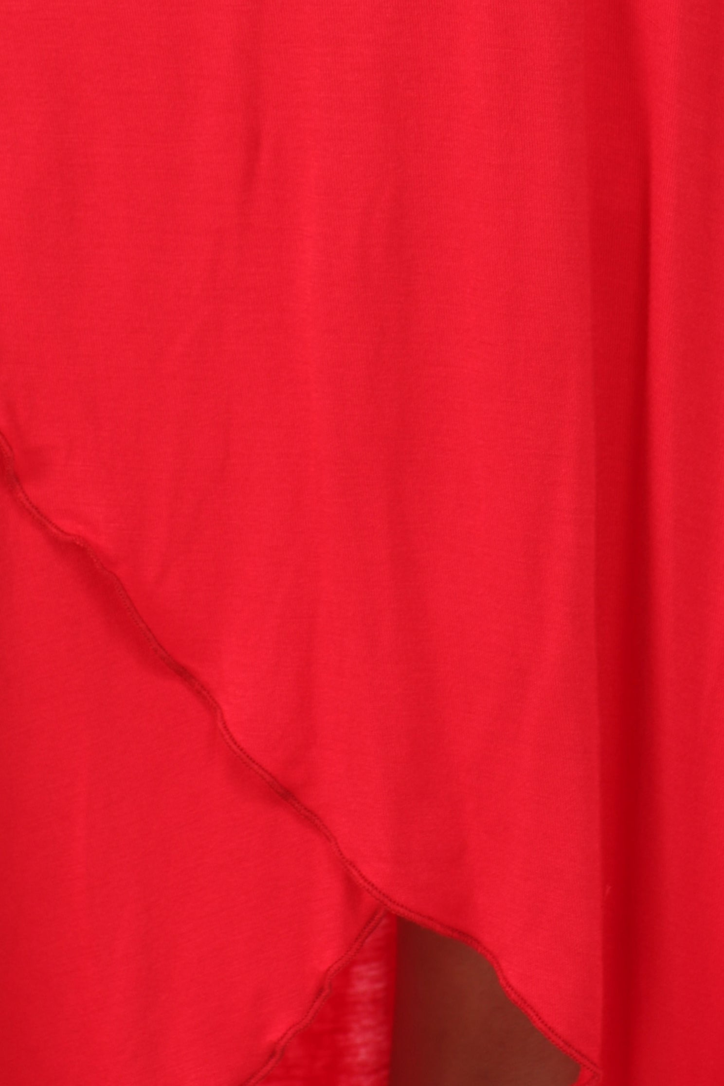 Close-up of a red fabric texture