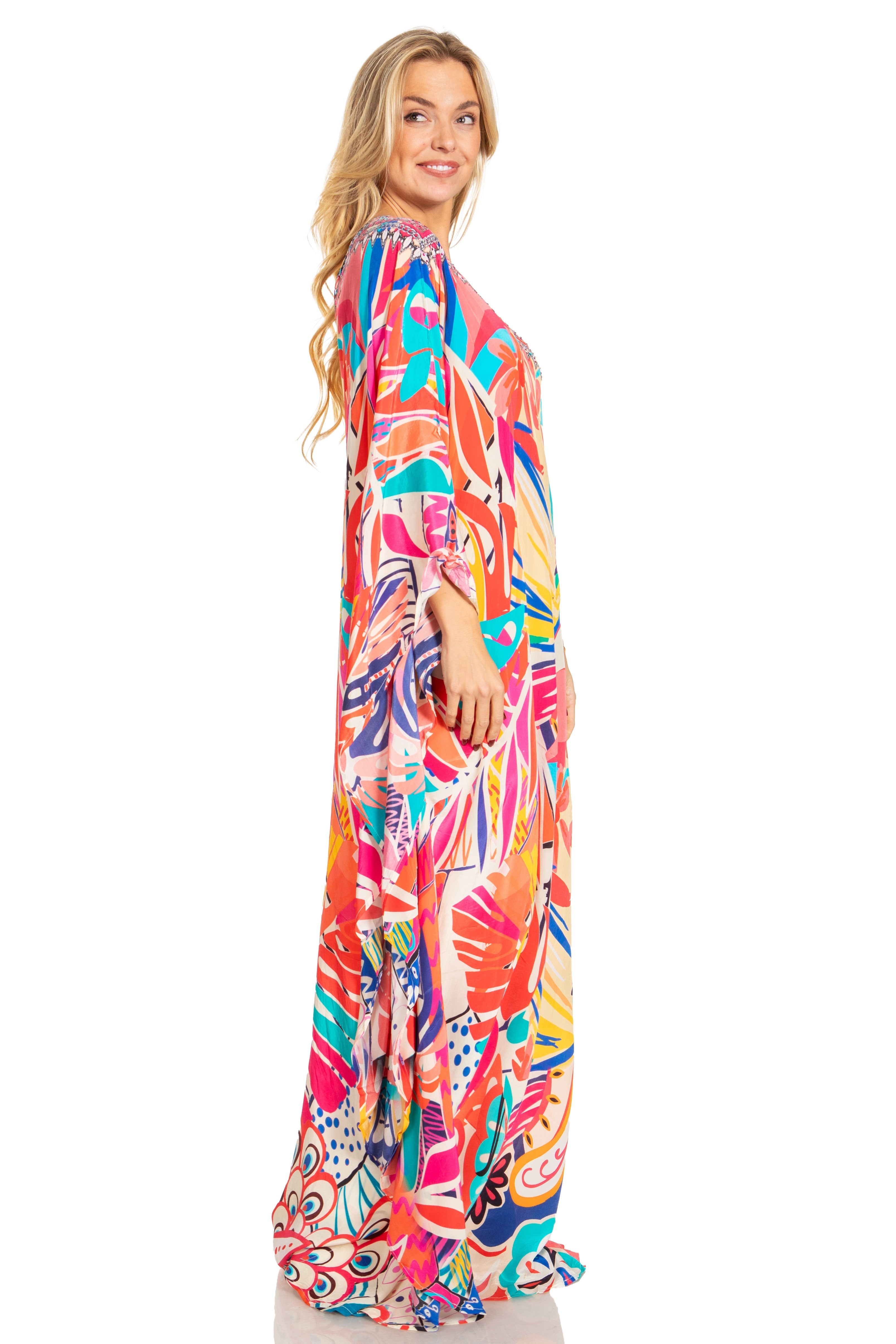 daphne maxi dress nbd Daphne Long Sleeve Maxi Dress in Light Beige/White Floral