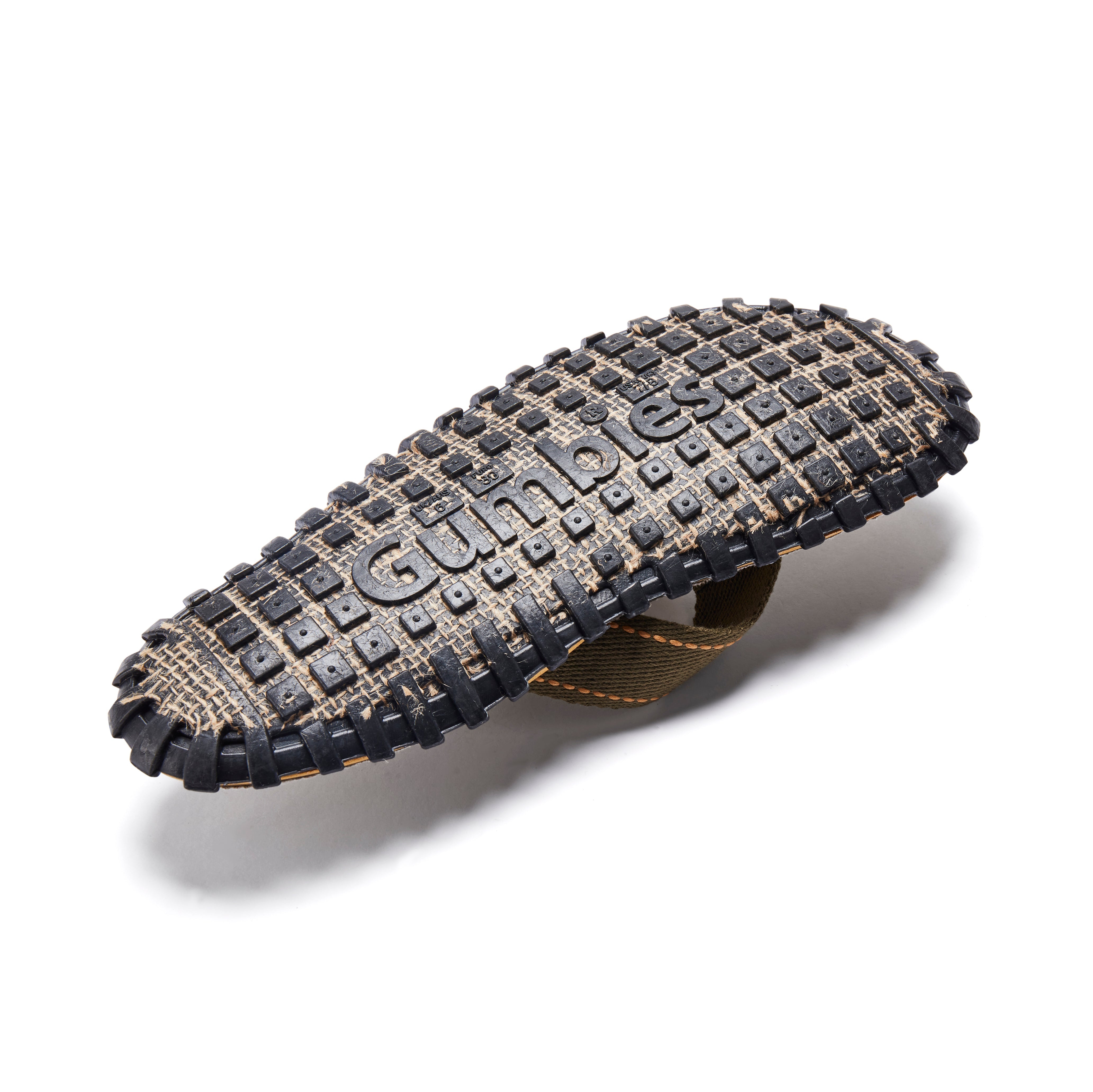 Black and brown motorcycle tire with 'Gundlach' branding on a white background