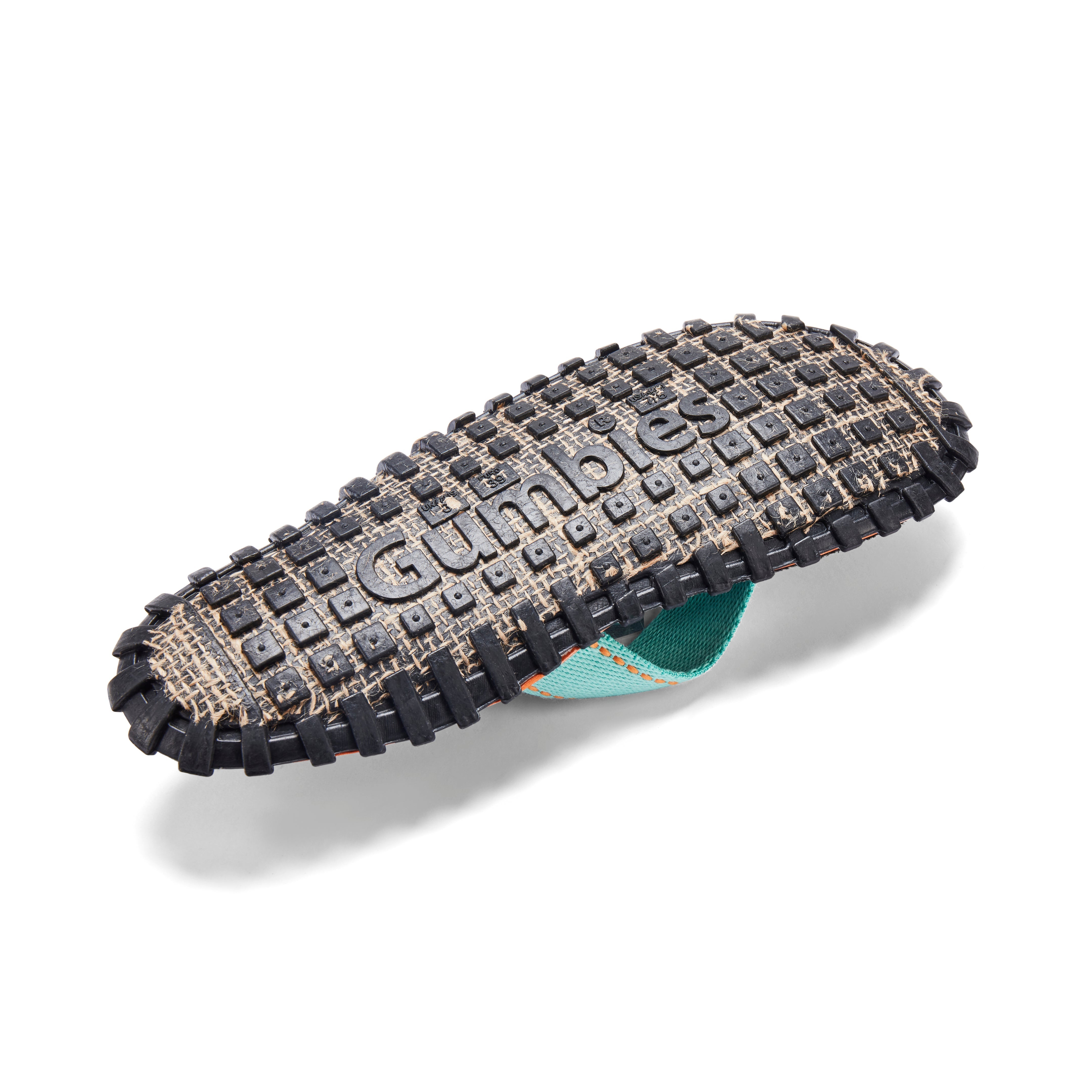 Gumbies Islander Flip-Flops Men's Tricolor Black