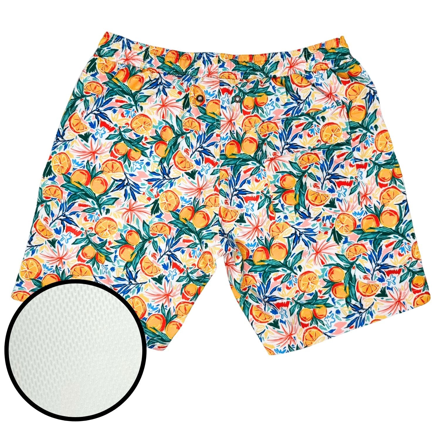 Florida Oranges Athletic Swimsuit Shorts