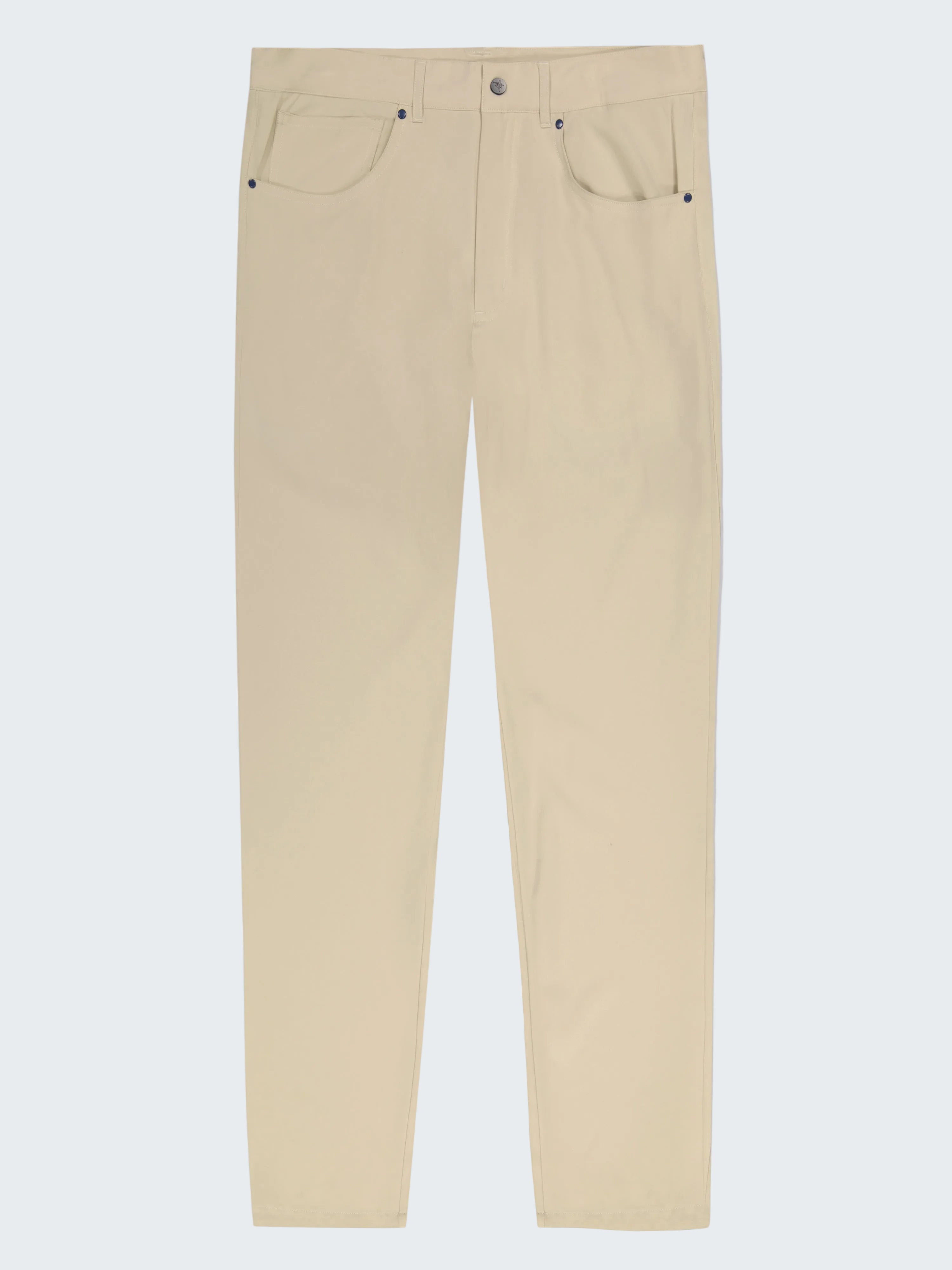 Beige pants on a white background