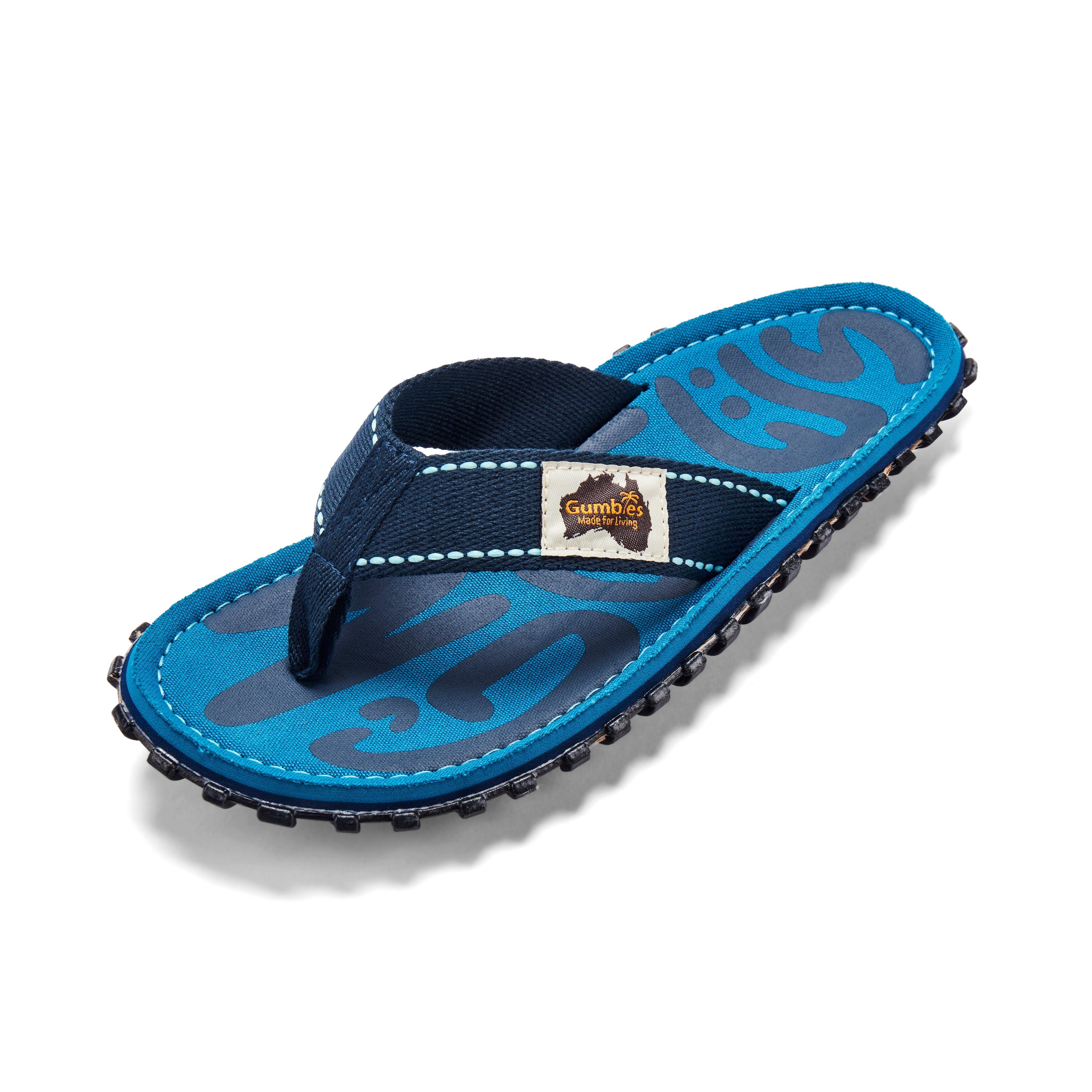 Gumbies Islander Flip-Flops Men's Blue Surf