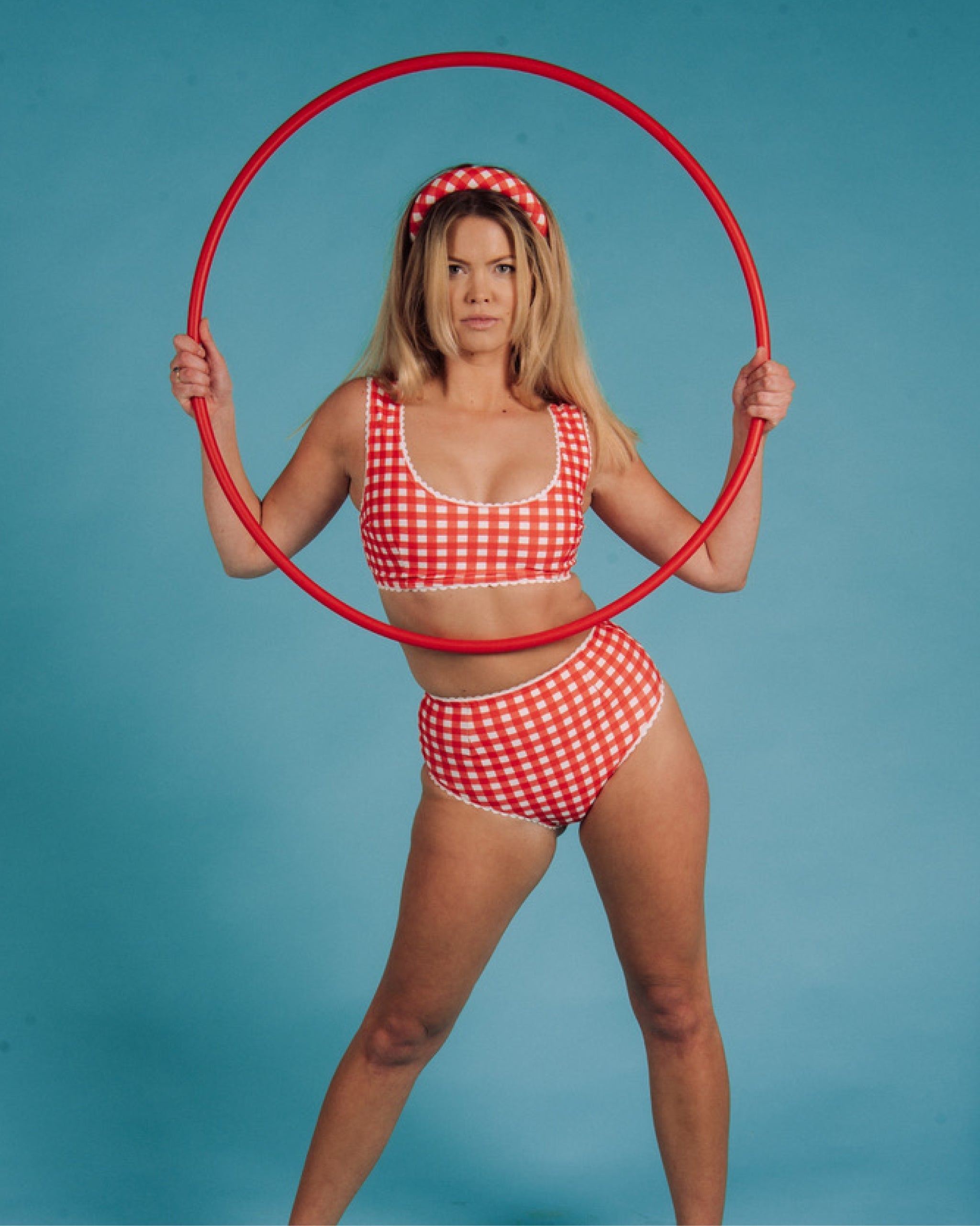 Hammies Gingham Bikini (Red)