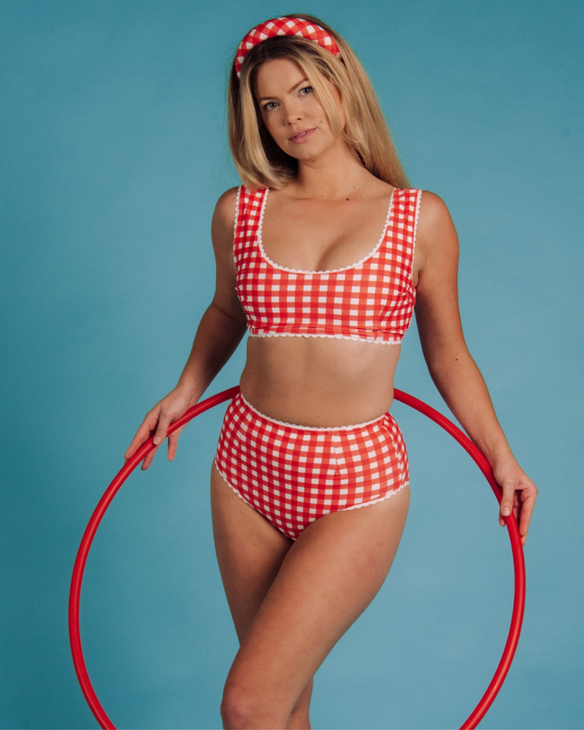 Hammies Gingham Bikini (Red)