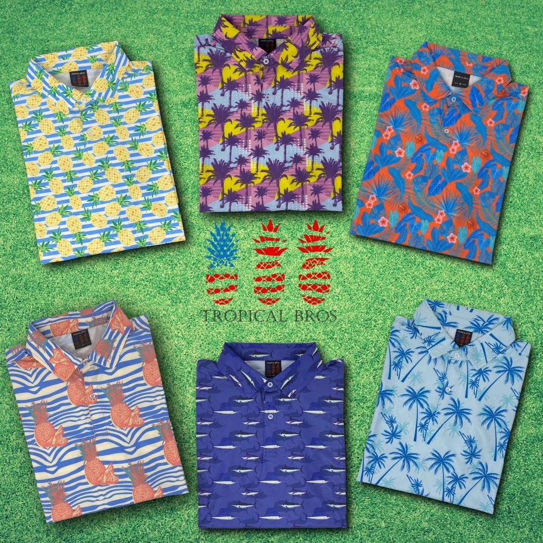 The PURE Pineapple Everyday Polo