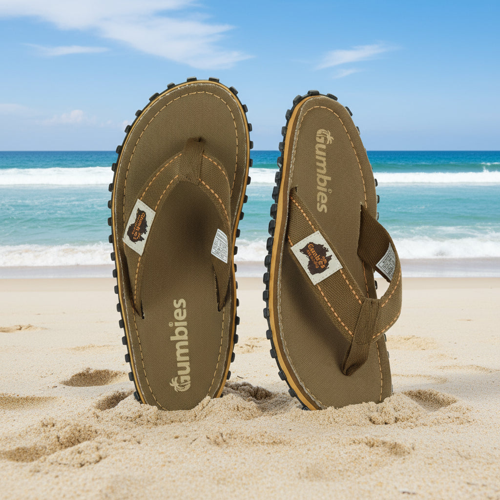 Islander Flip-Flops - Men's - Classic Khaki