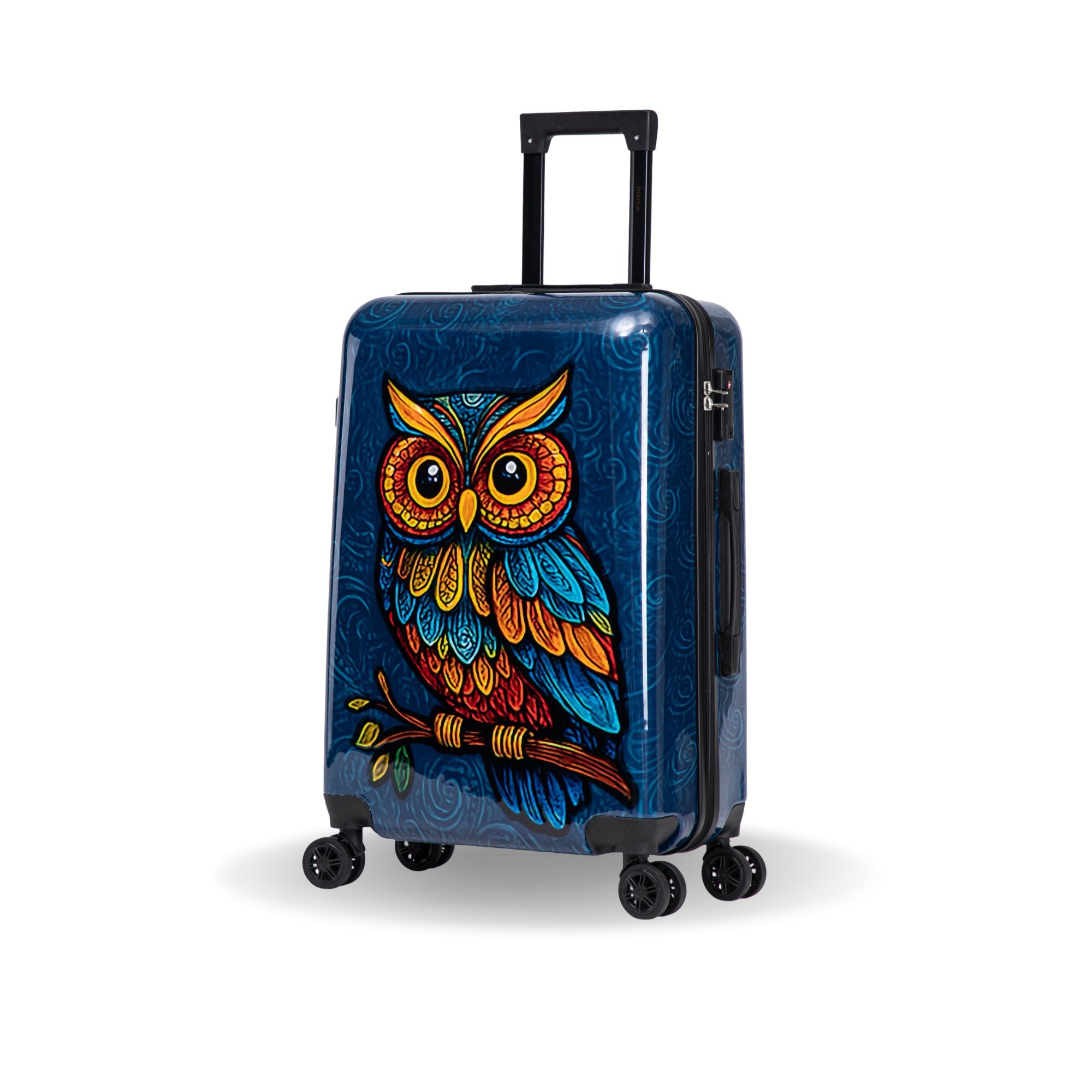 InUSA Luggage Prints Medium 24" Spinner Suitcase