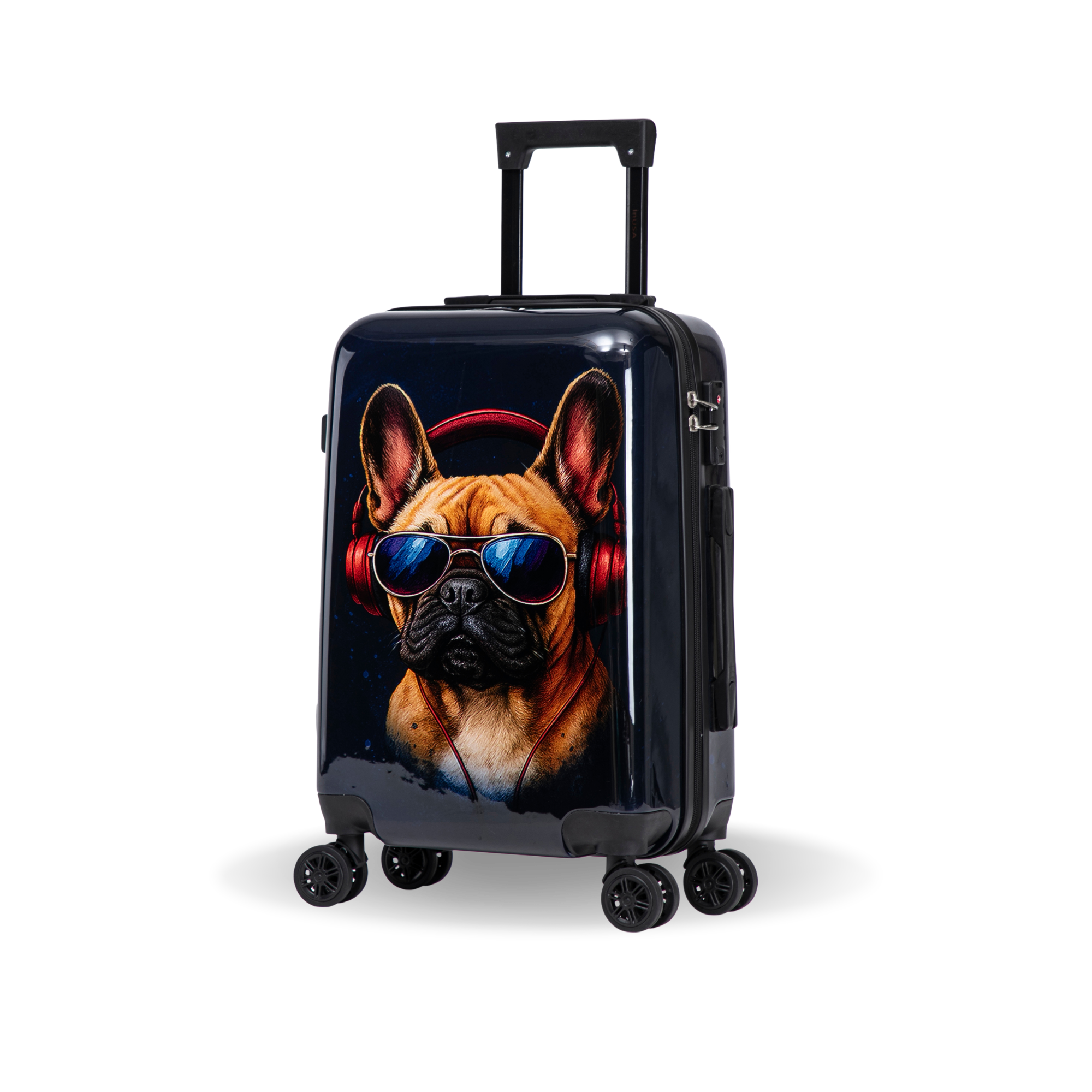 InUSA Luggage Prints Carry On 20" Spinner Suitcase