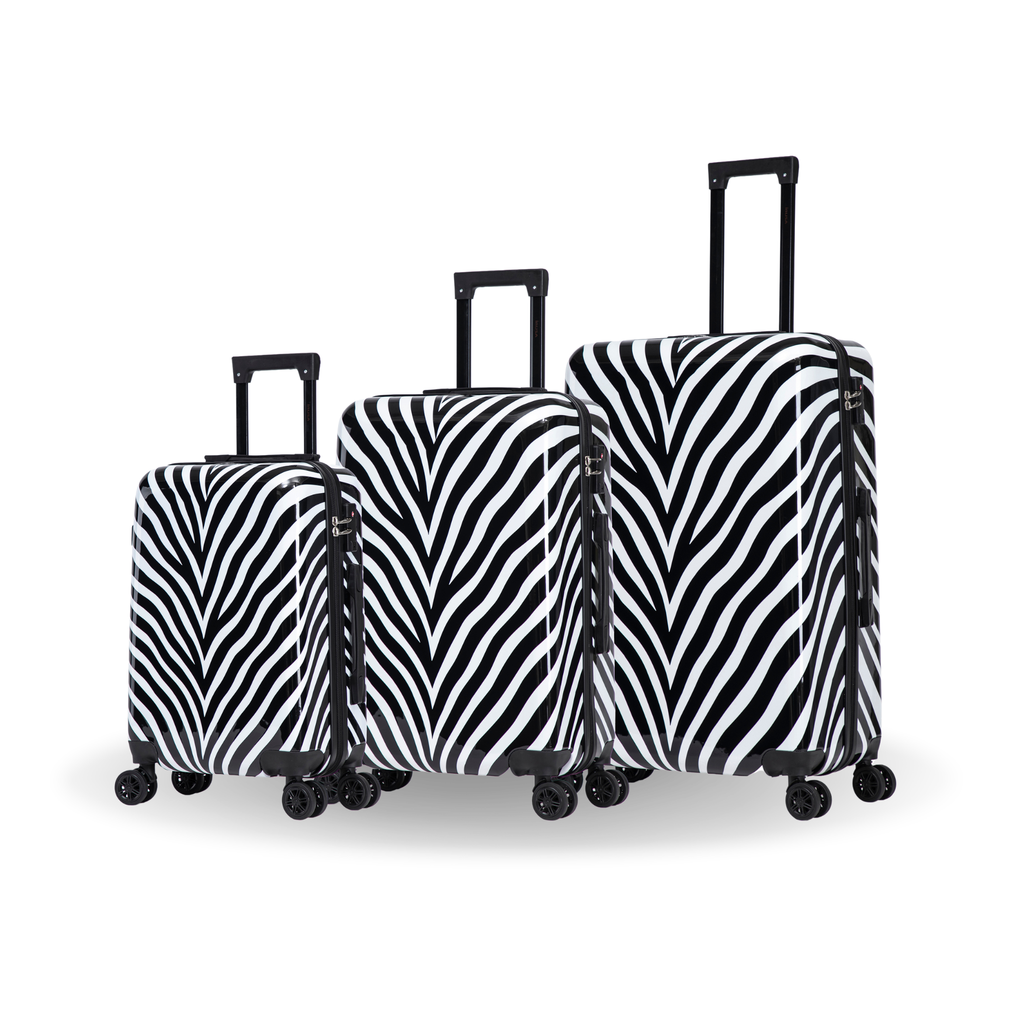 InUSA Luggage Prints 3 Piece Set 20''/24''/28''