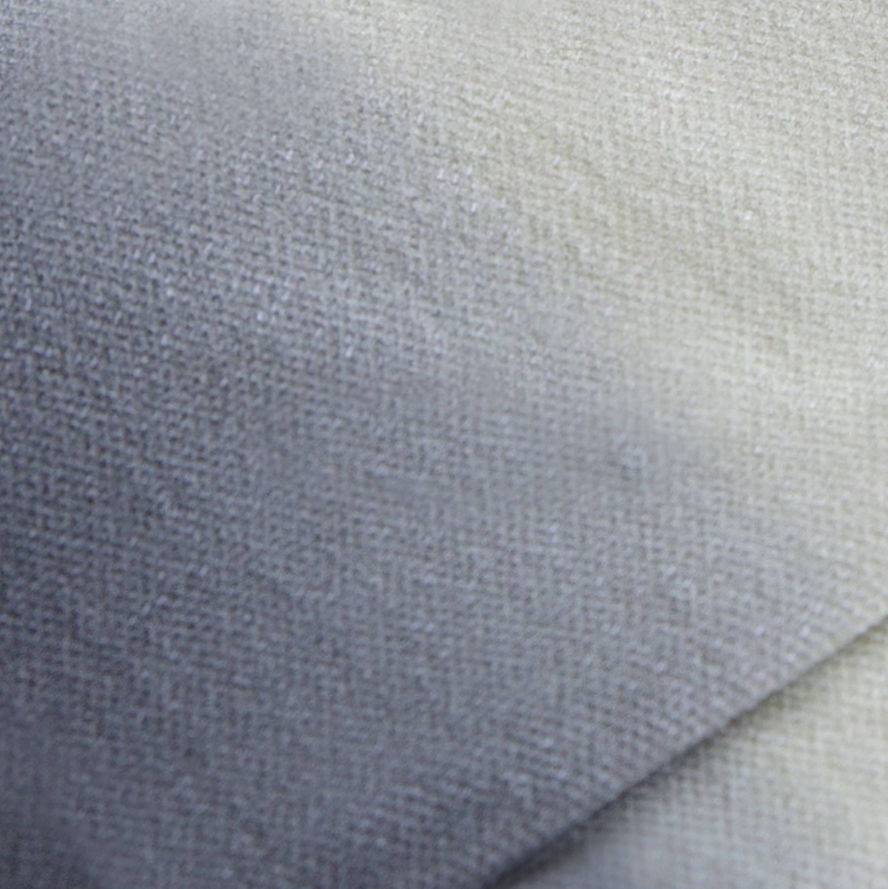 Close-up of gray fabric texture