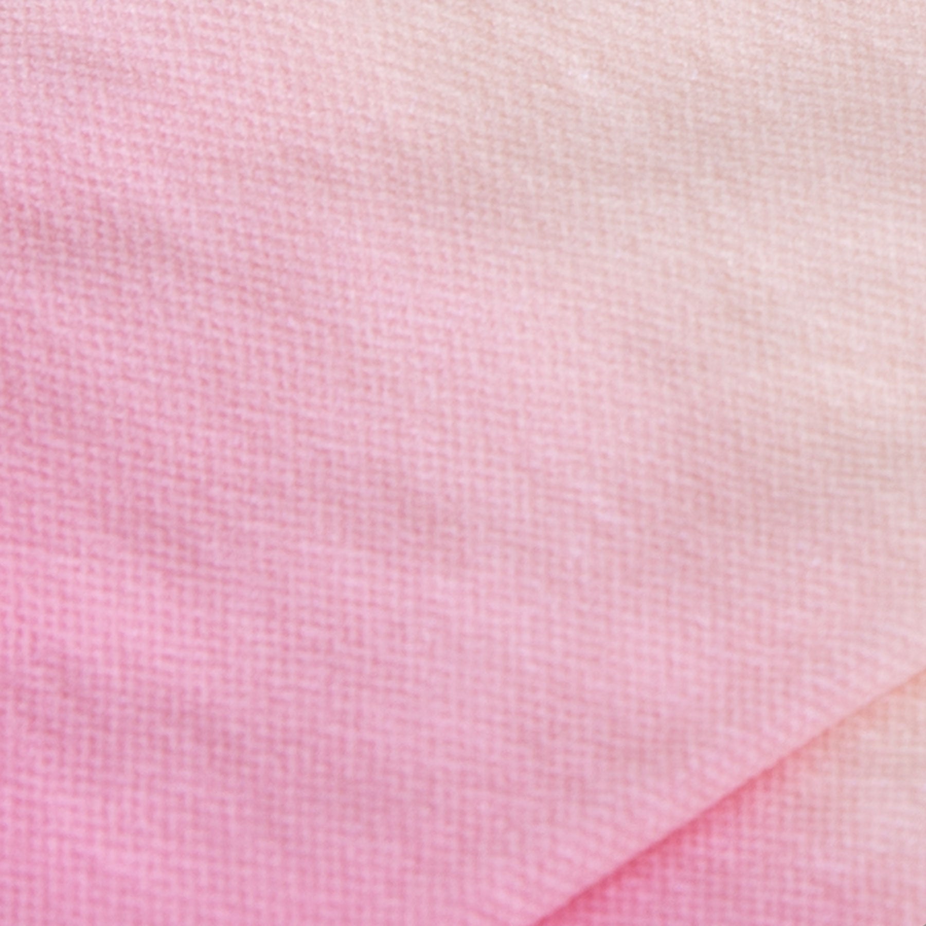 Close-up of pink fabric texture