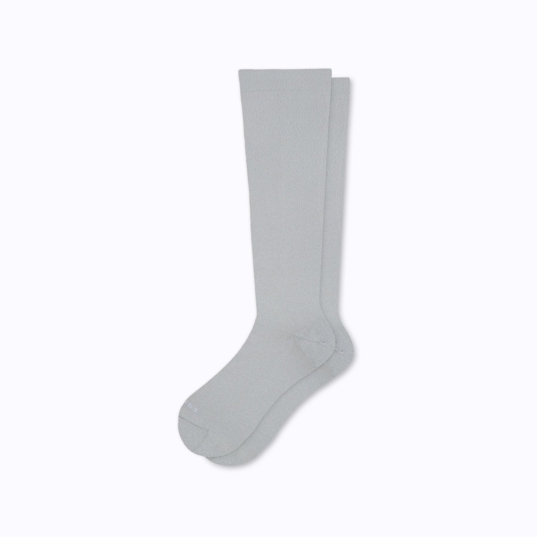 Comrad Knee-High Compression Socks Solid – Heather Grey