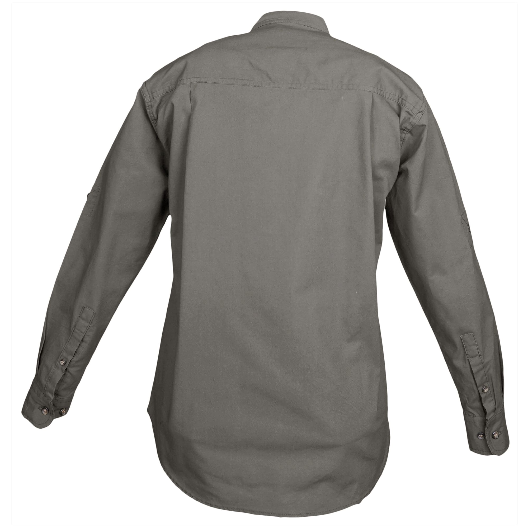 Gray shirt on a white background