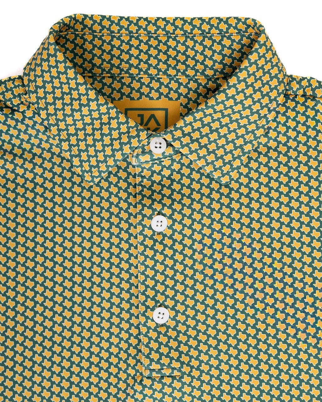 Jack Golf Apparel Texas Green &amp; Yellow