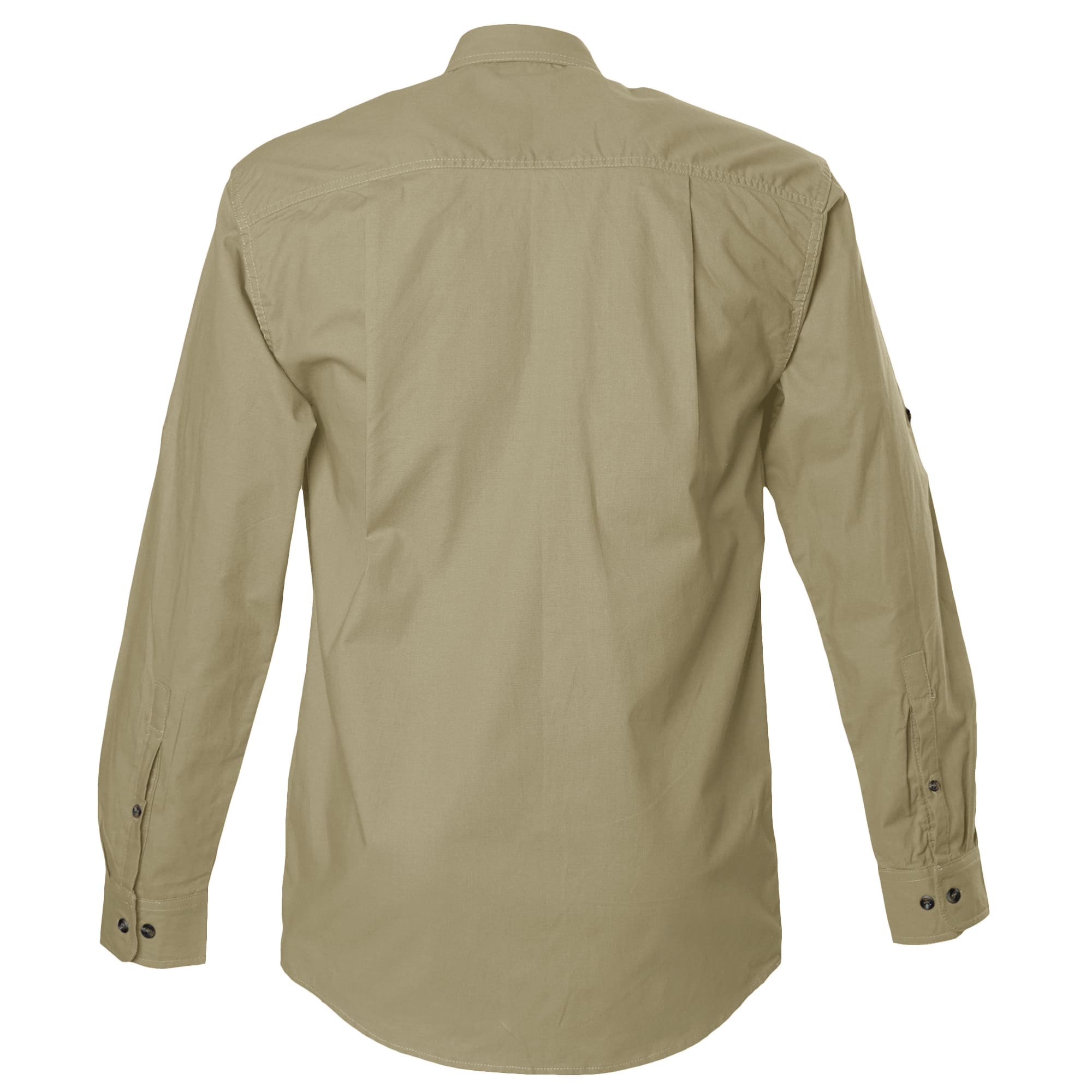 Beige shirt on a white background