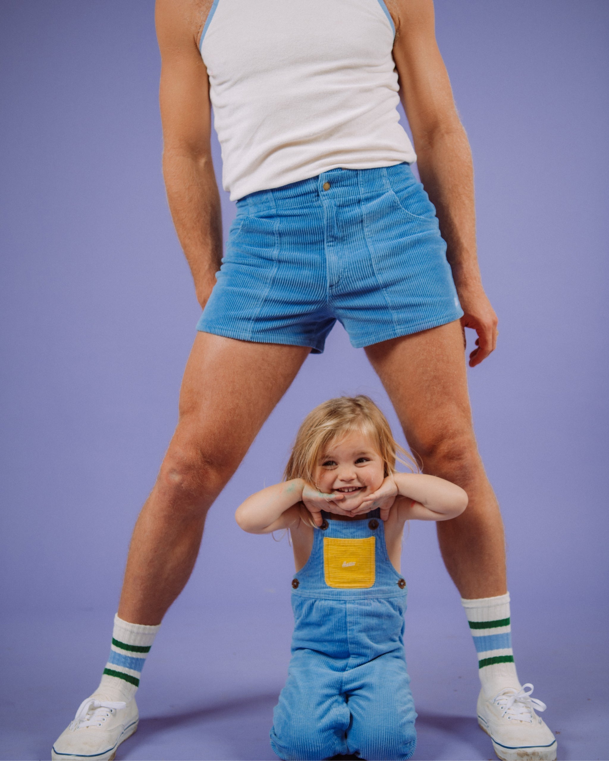 Hammies Men's Corduroy Short (Blue Poppy)