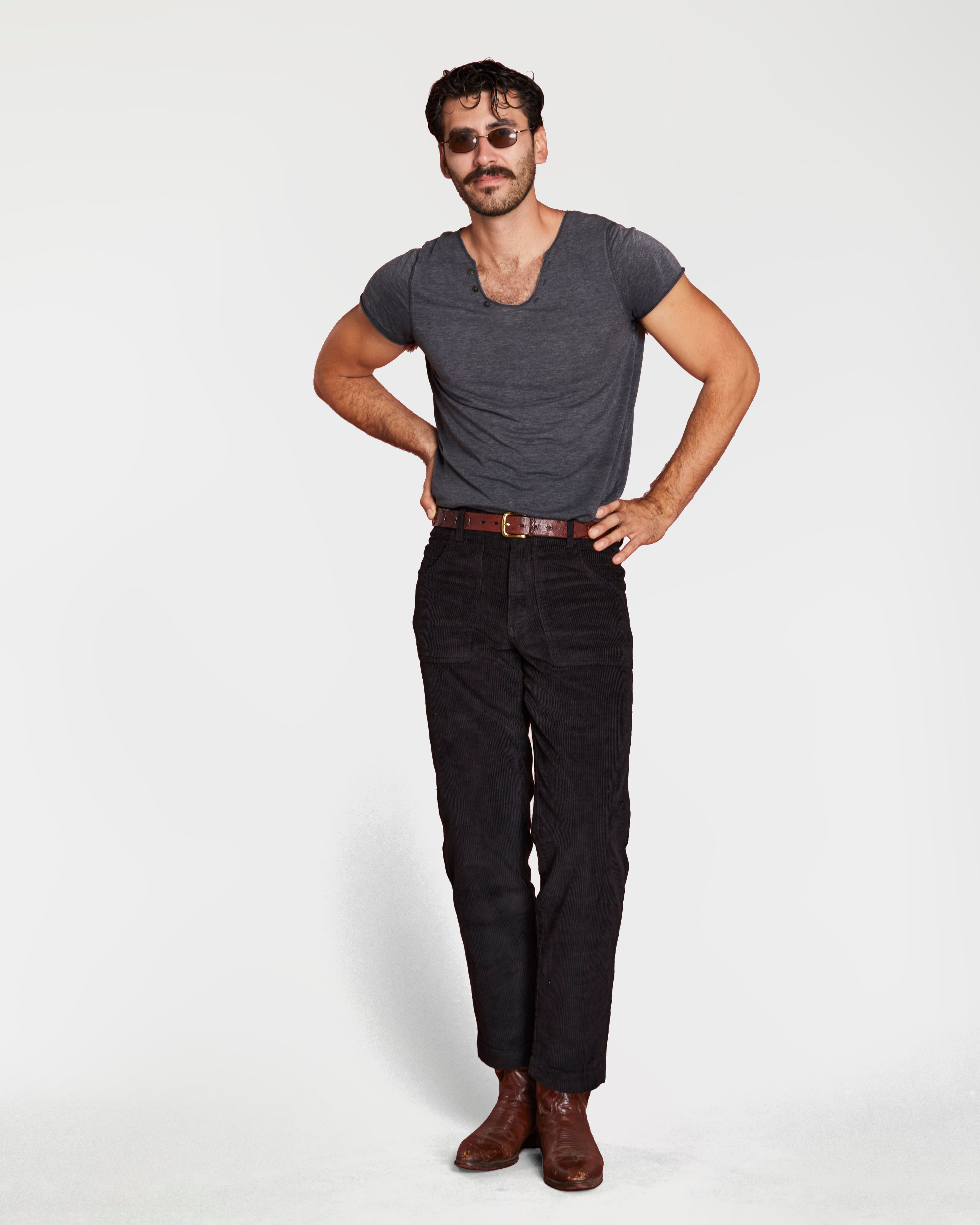 Hammies Men's Stovepipe Pant (Black)