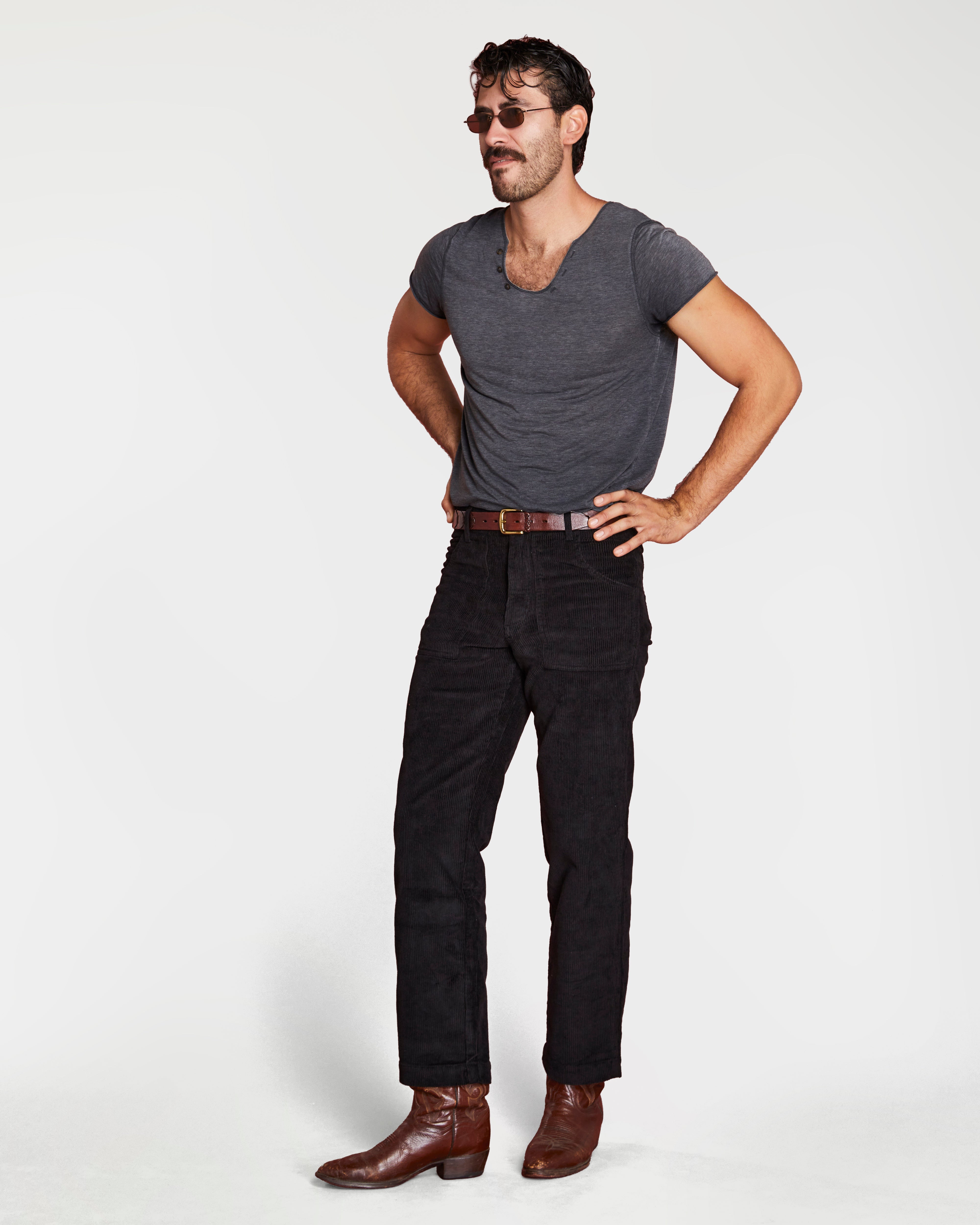 Hammies Men's Stovepipe Pant (Black)