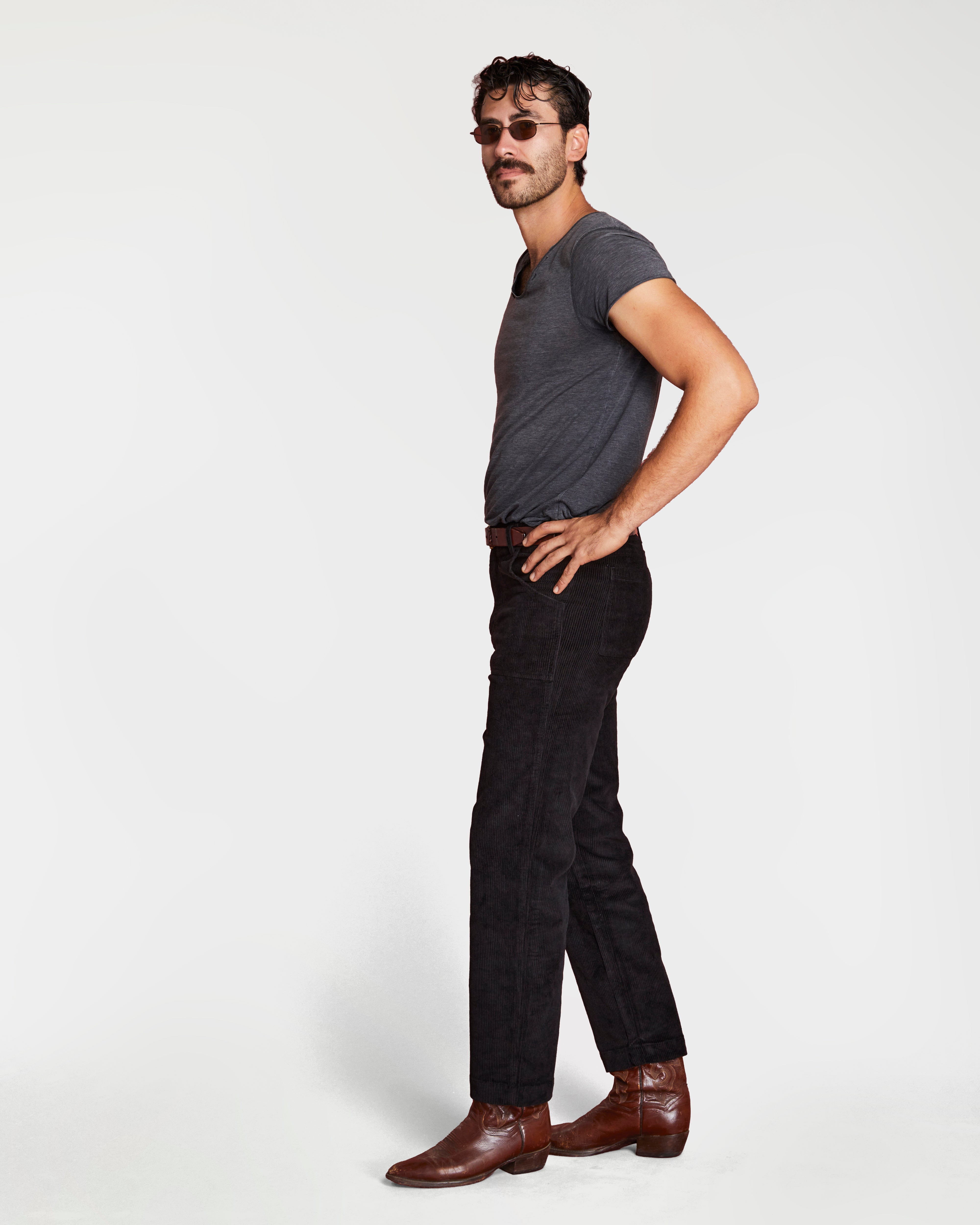Hammies Men's Stovepipe Pant (Black)
