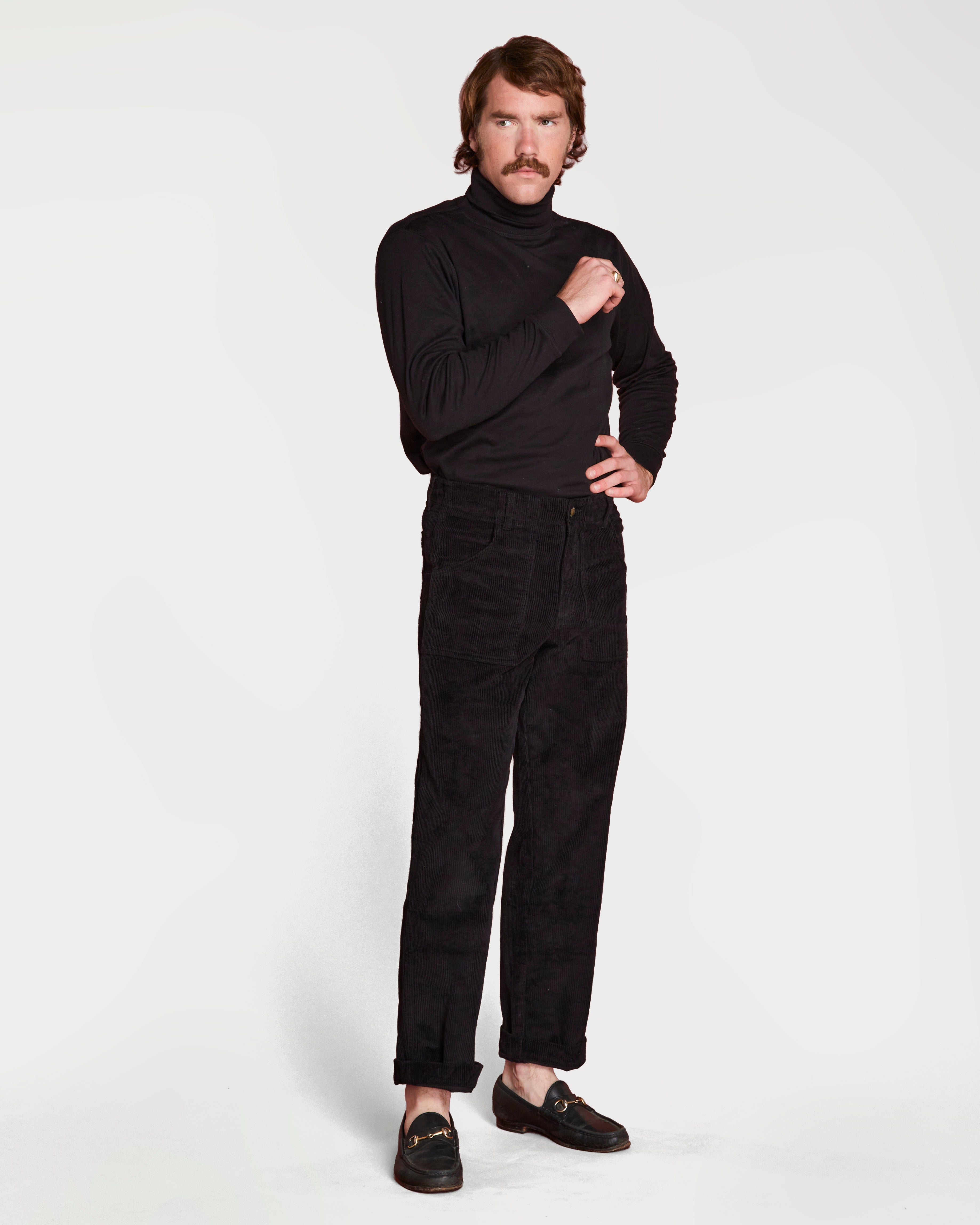 Hammies Men's Stovepipe Pant (Black)