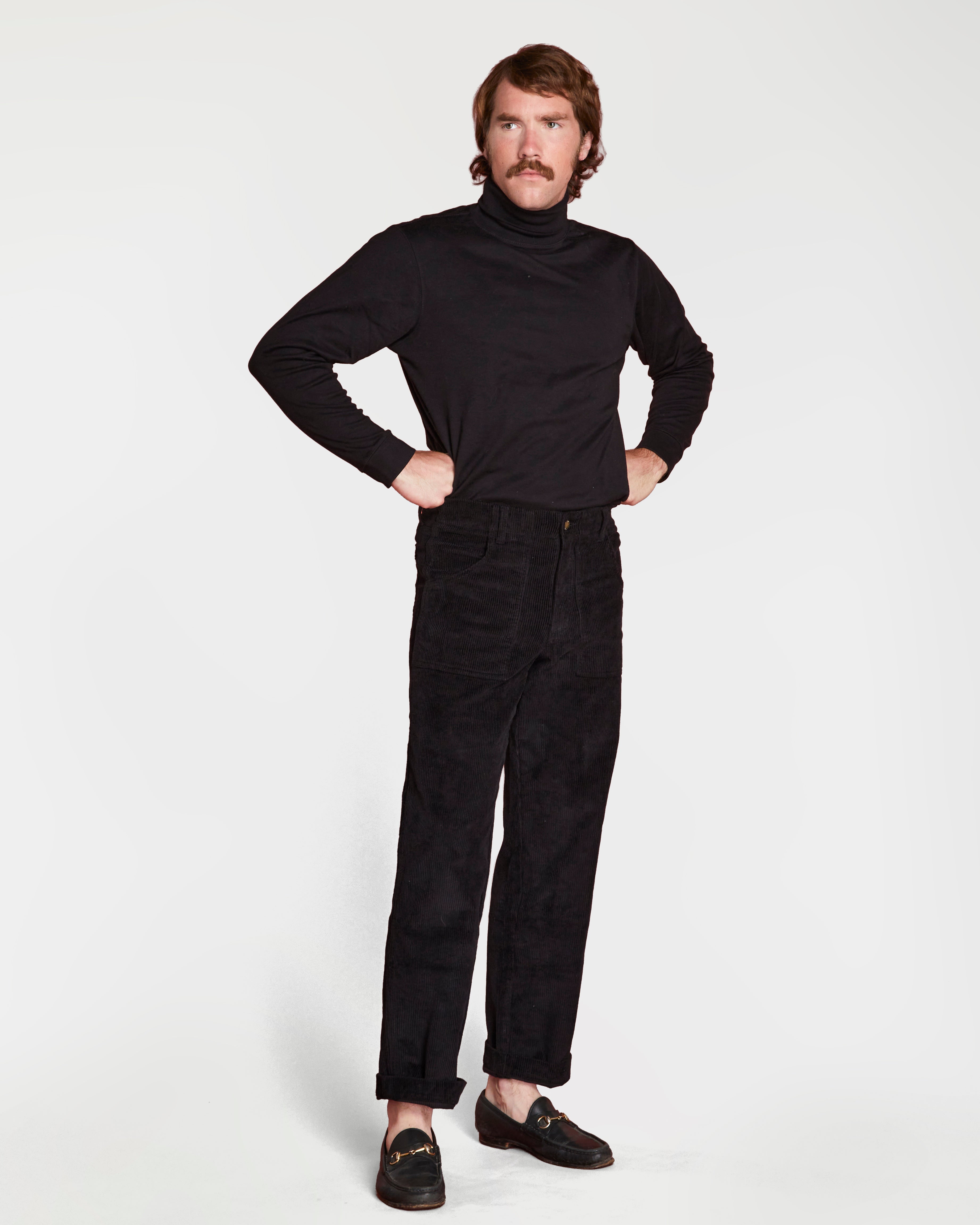 Hammies Men's Stovepipe Pant (Black)