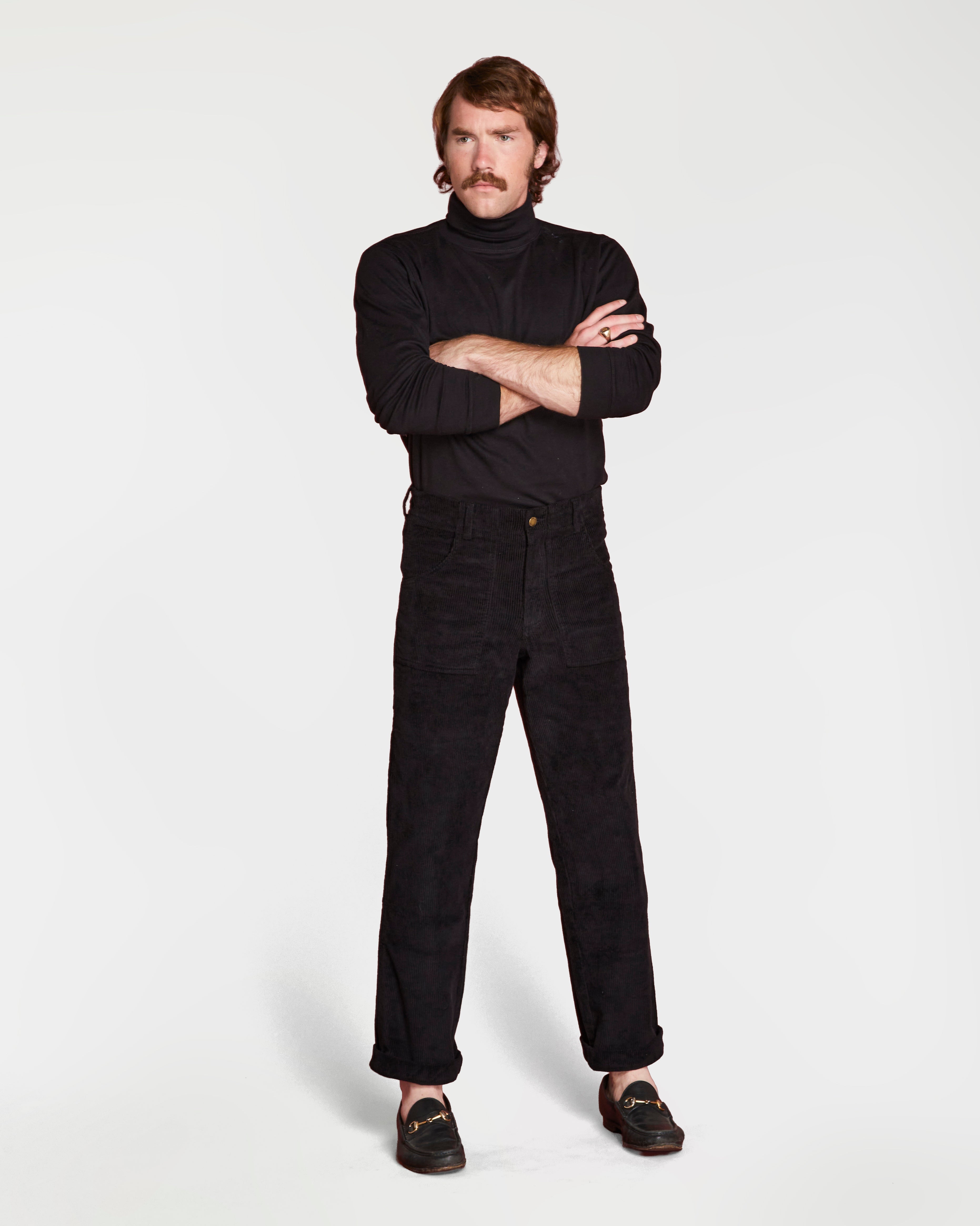 Hammies Men's Stovepipe Pant (Black)