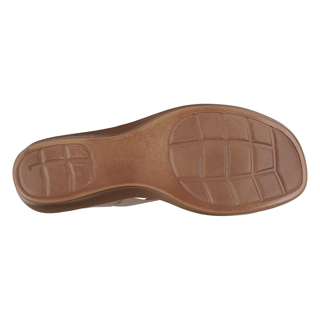Black shoe sole on a white background